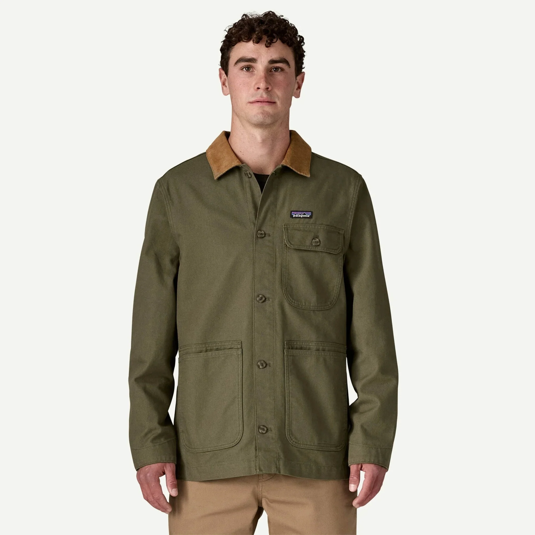 Patagonia Point Reyes Canvas Jacket Basin Green - Image 2