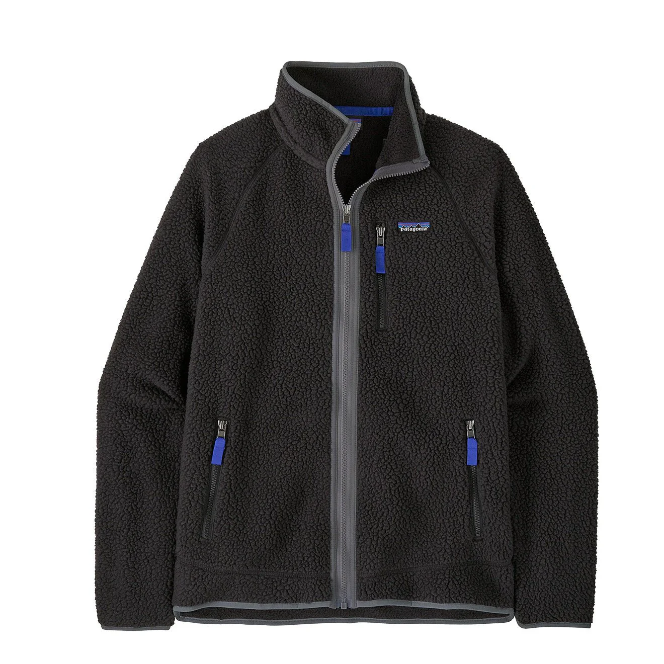 Patagonia Retro Pile Fleece Jacket Black / Forge Grey