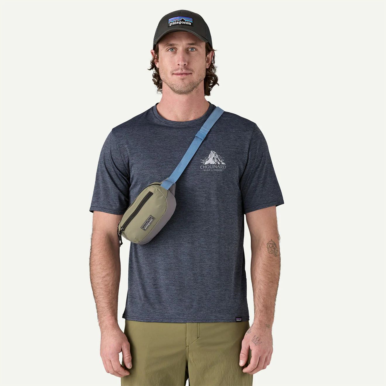 Patagonia Terravia Mini Hip Pack 1L River Rock Green - Image 2