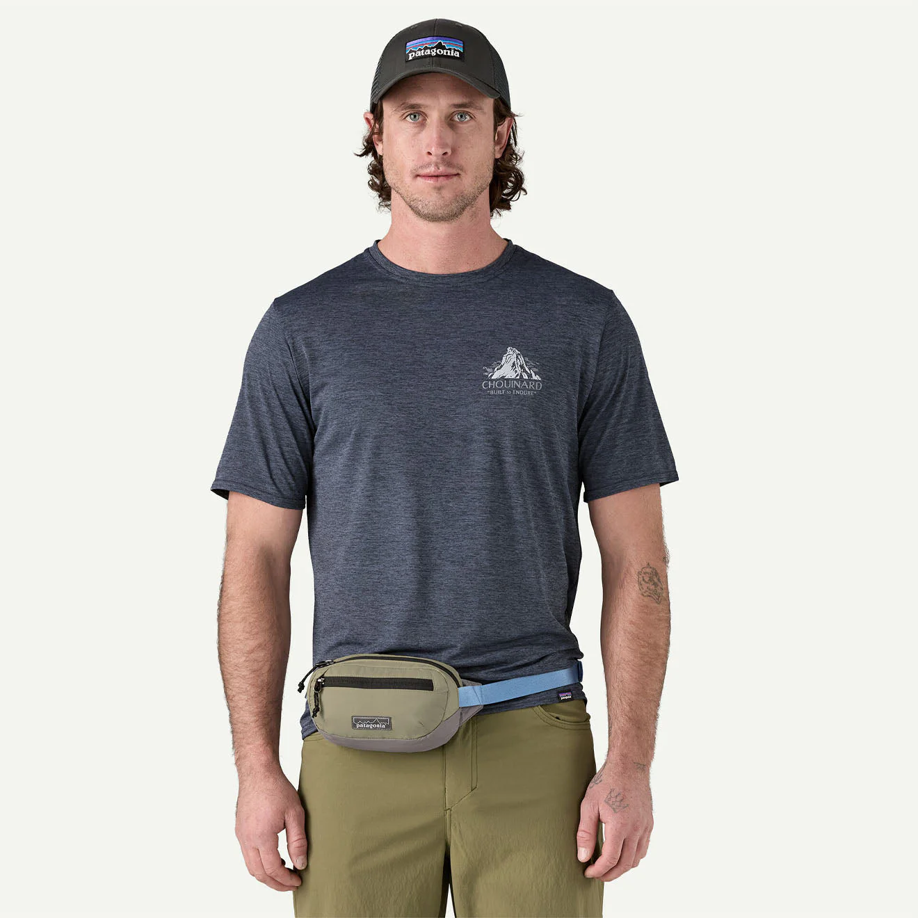 Patagonia Terravia Mini Hip Pack 1L River Rock Green - Image 3