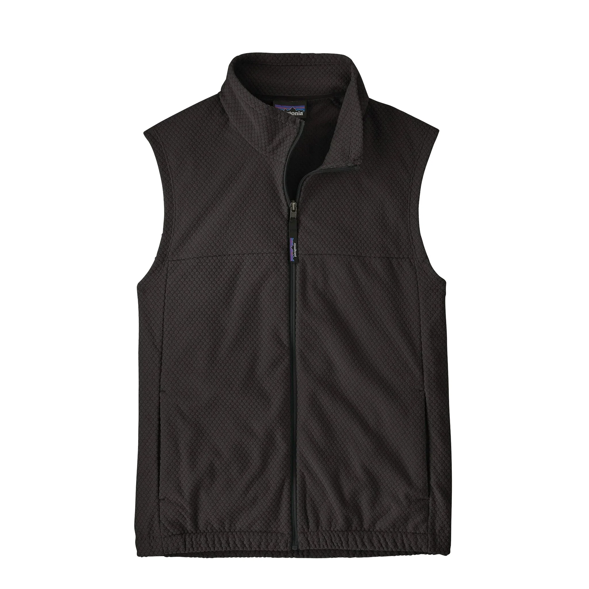 Patagonia Textured Fleece Vest Black