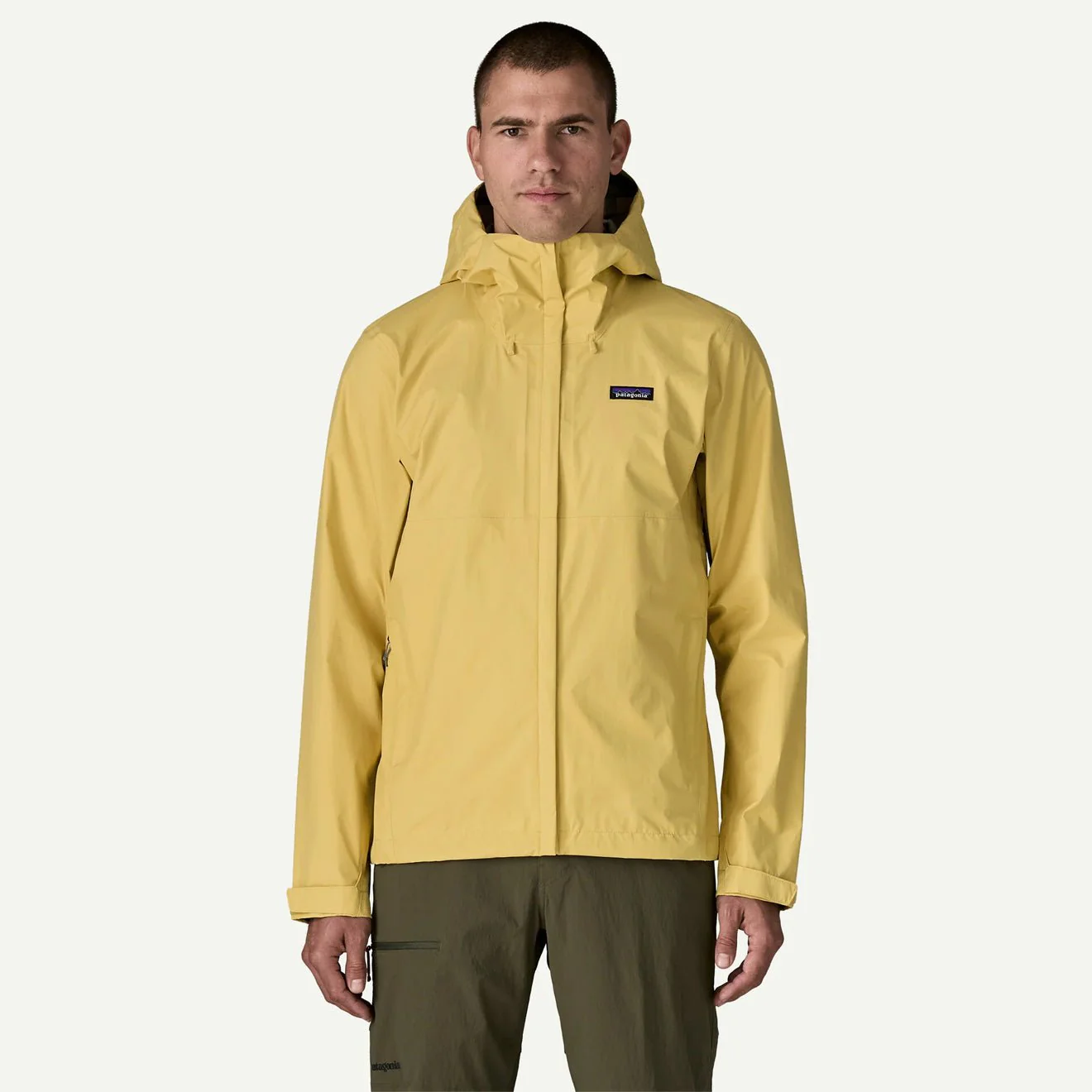 Patagonia Torrentshell 3L Rain Jacket Limestone Yellow - Image 2