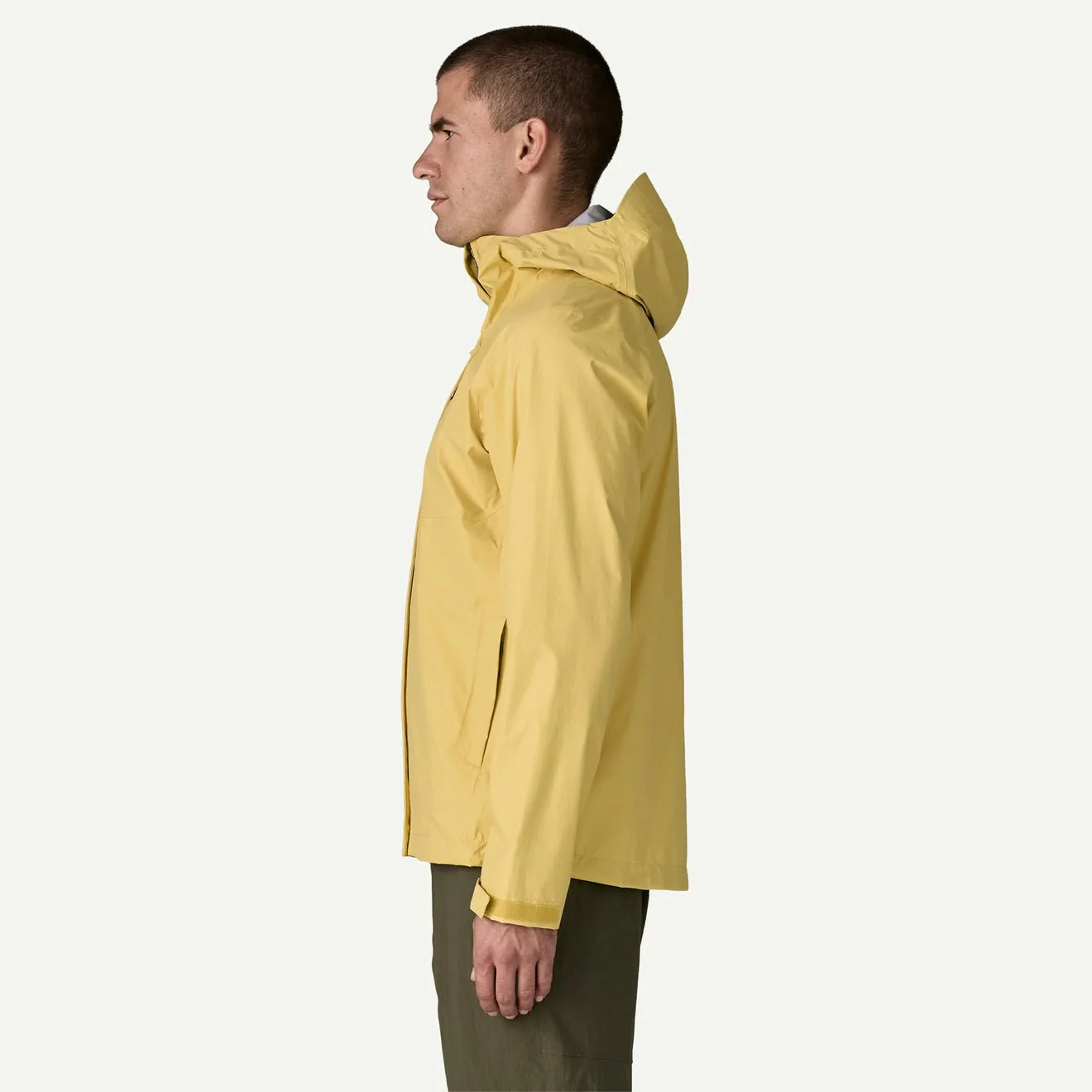 Patagonia Torrentshell 3L Rain Jacket Limestone Yellow - Image 3