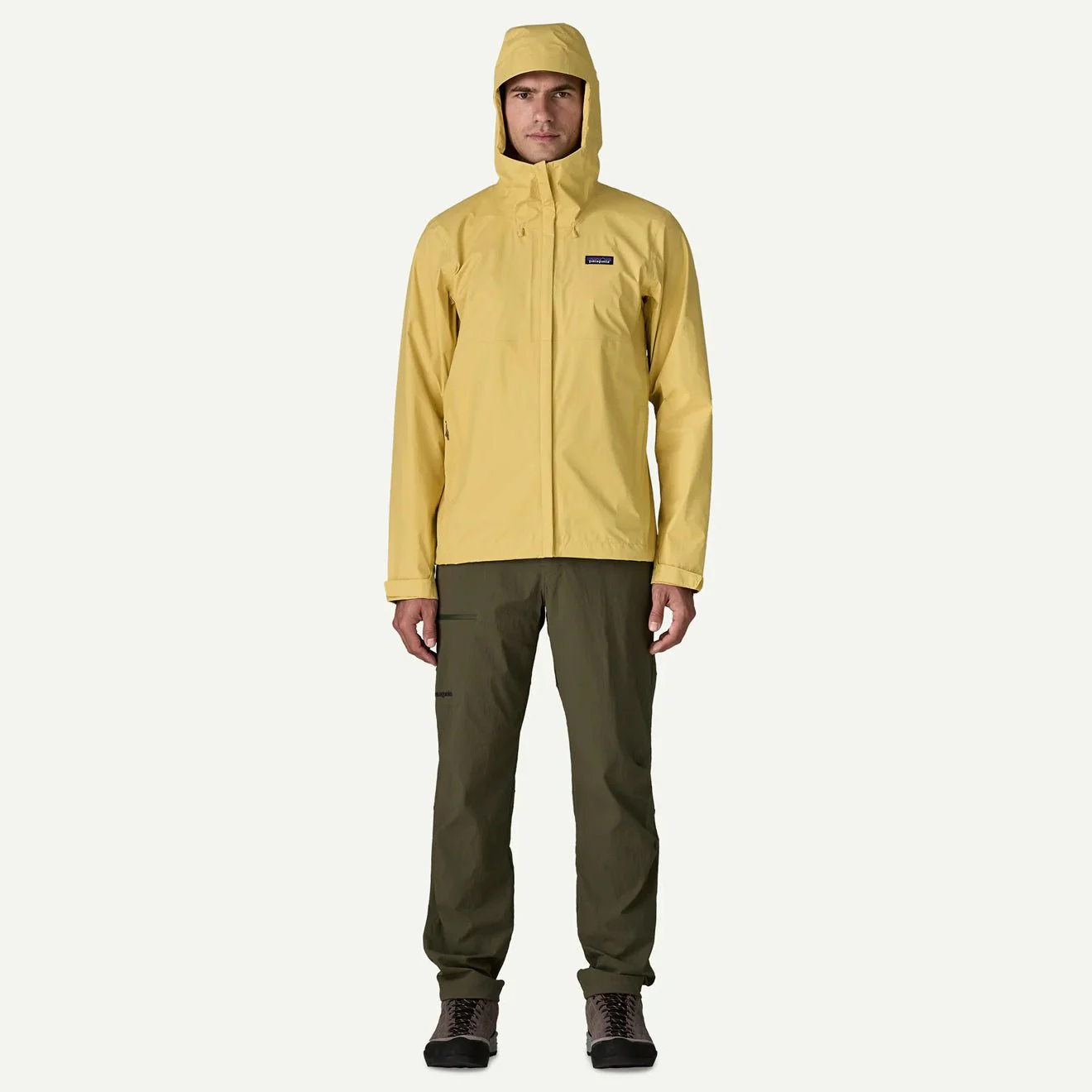 Patagonia Torrentshell 3L Rain Jacket Limestone Yellow - Image 5