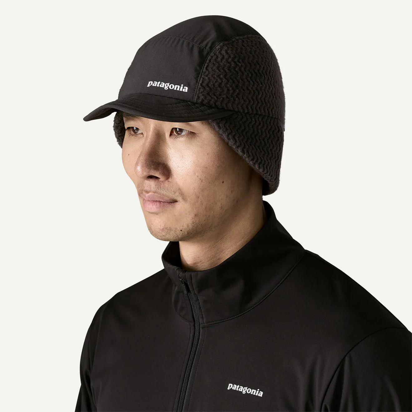 Patagonia Winter Duckbill Cap Black - Image 3