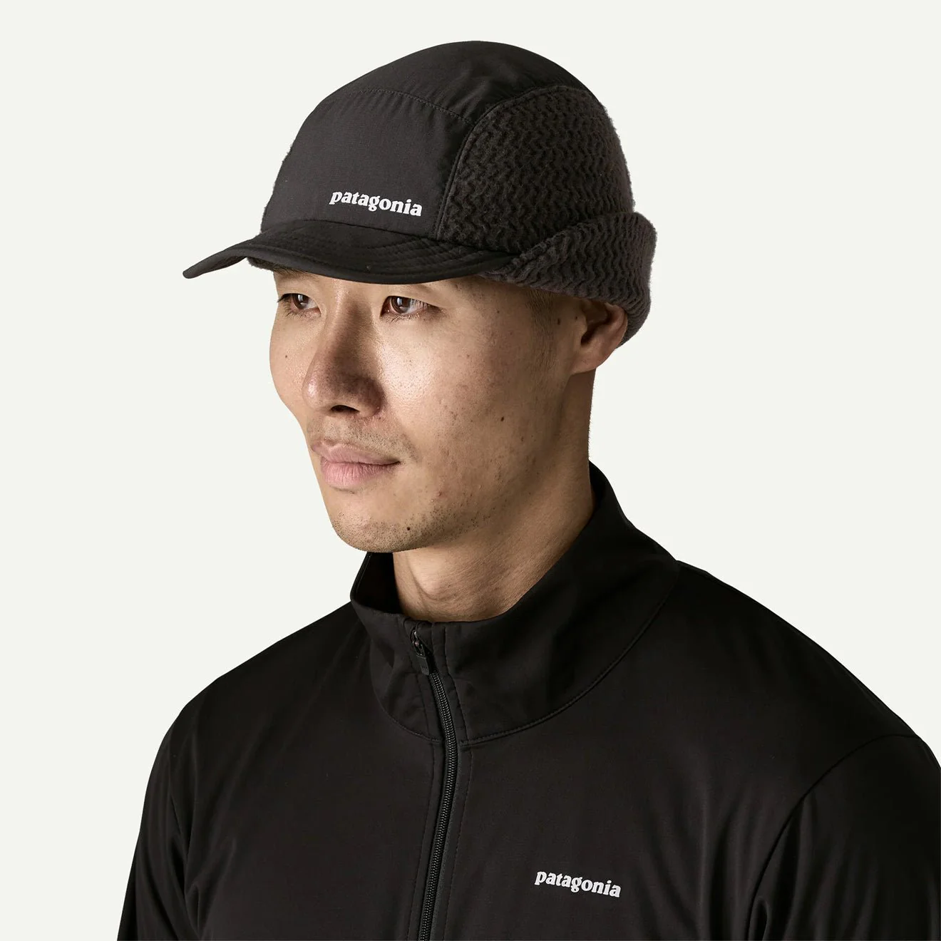 Patagonia Winter Duckbill Cap Black - Image 4