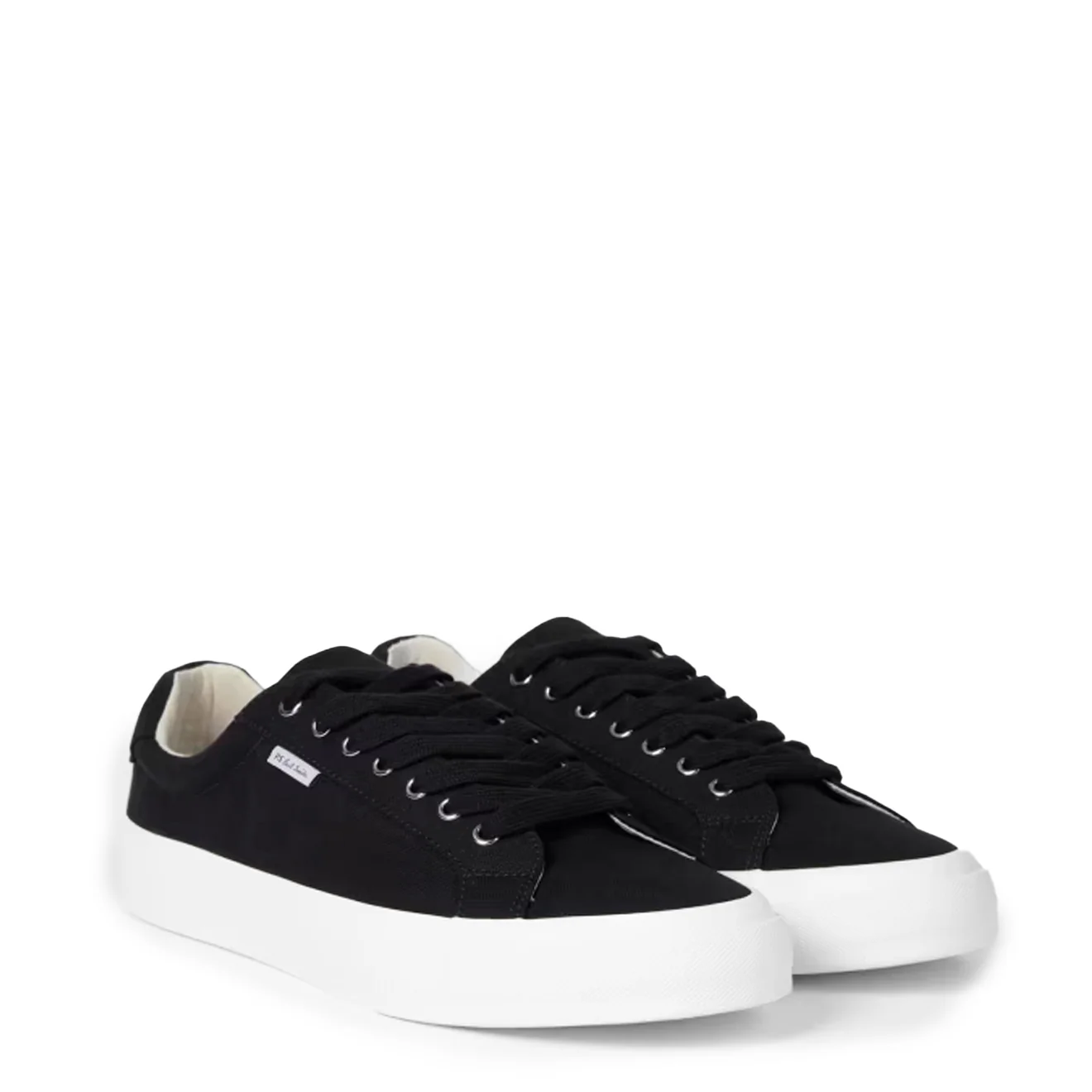 Paul Smith Amos Canvas Trainers Black - Image 2