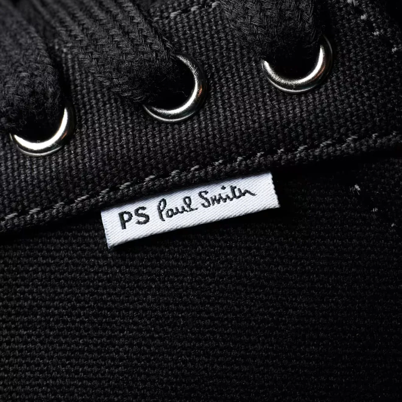 Paul Smith Amos Canvas Trainers Black - Image 6