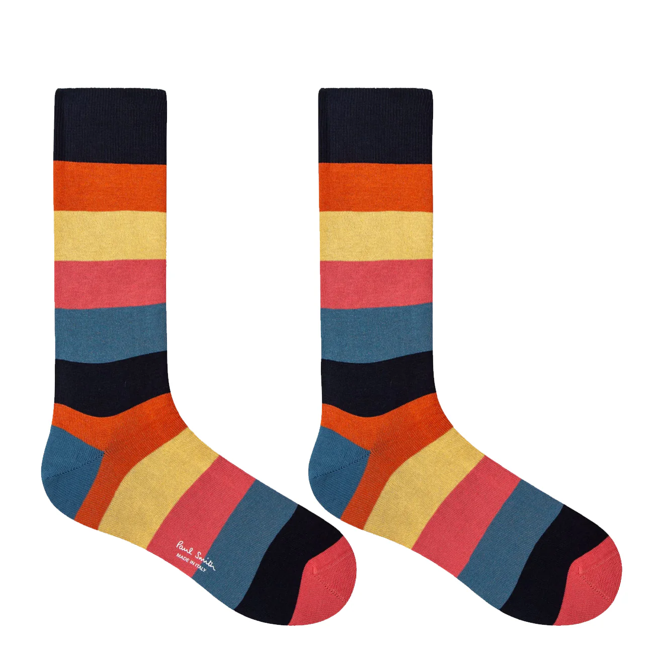 Paul Smith Artist Stripe Block Socks - Image 2