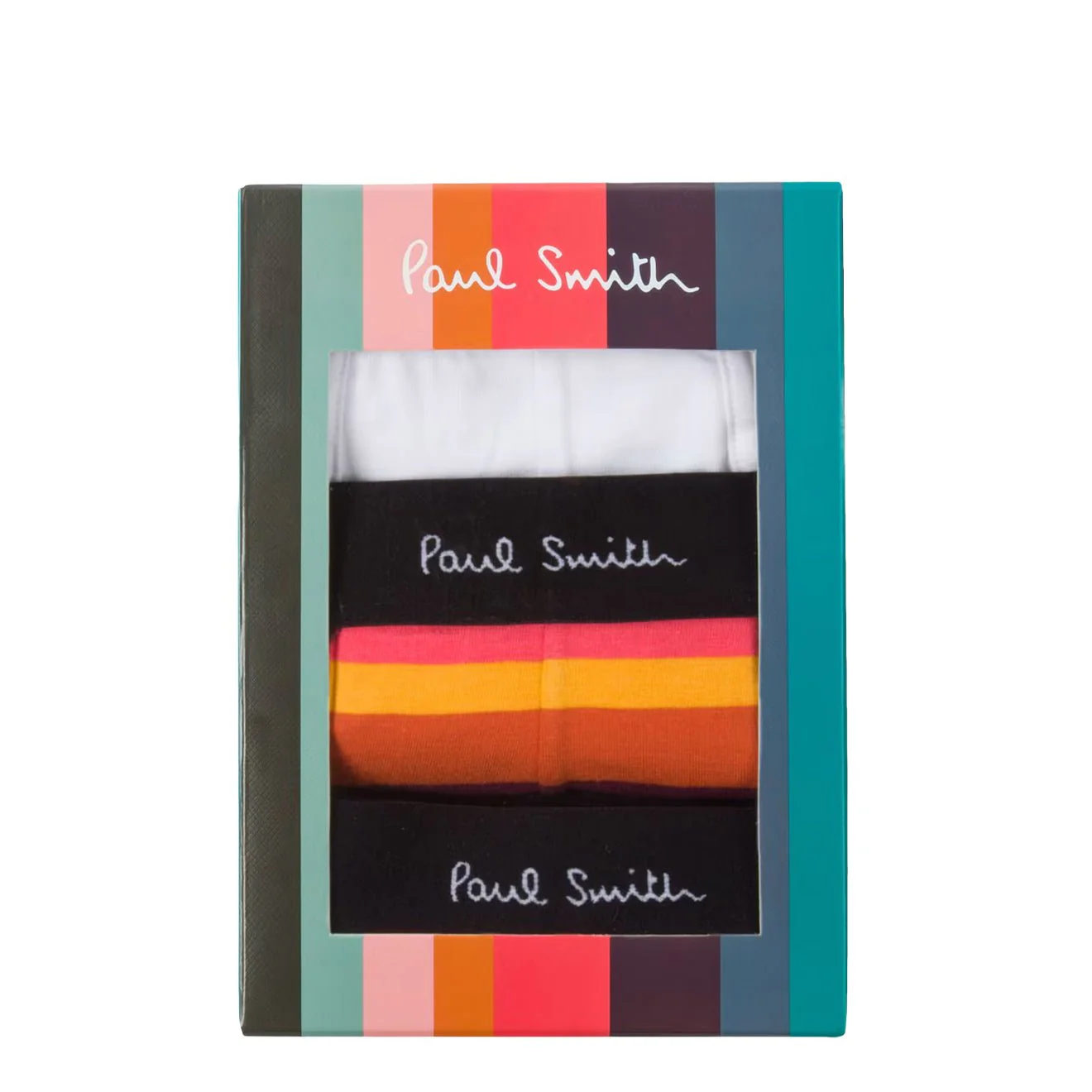 Paul Smith Artist Stripe Boxer Briefs Three Pack Multicolour - Image 2