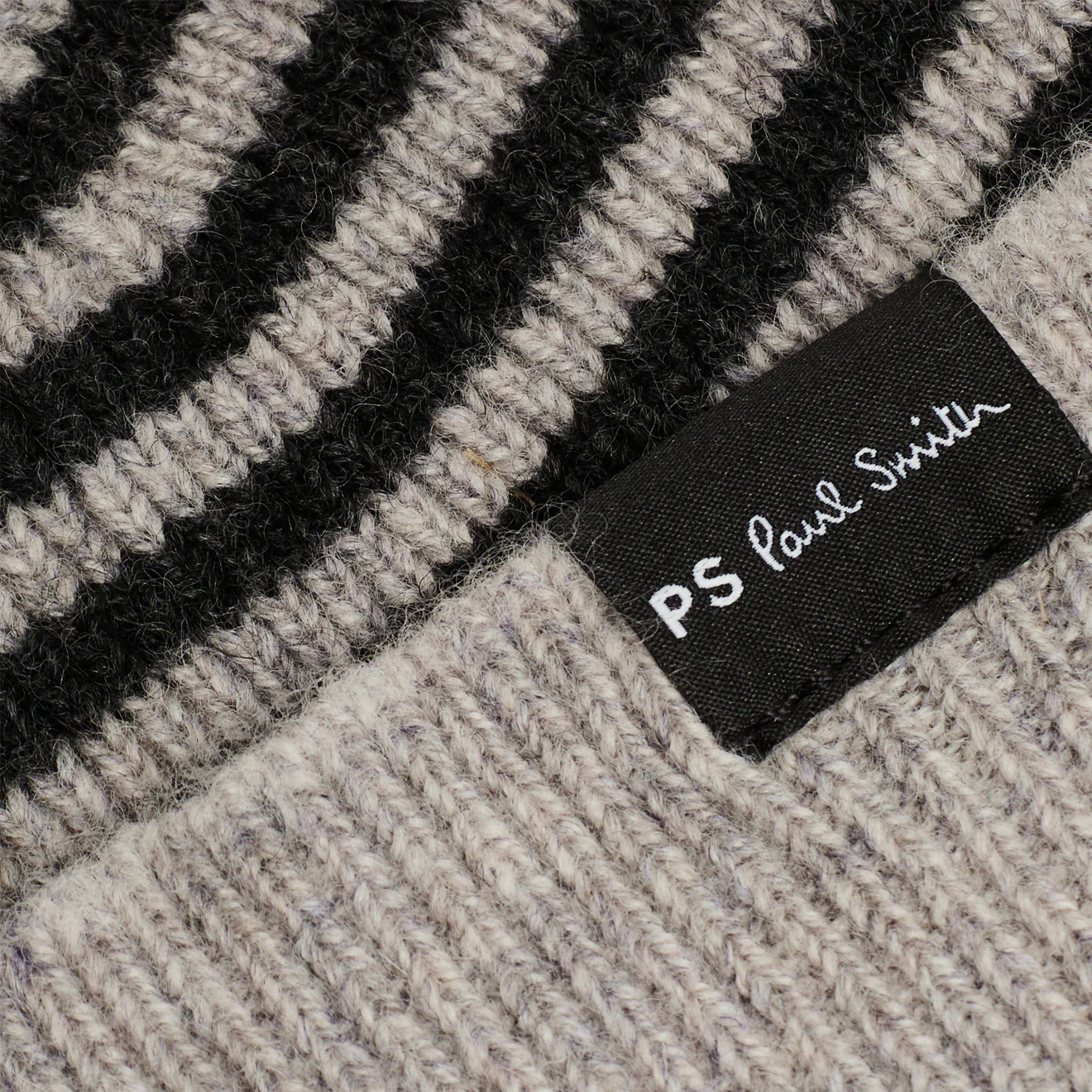 Paul Smith Beanie PS Alfie Stripe Petrol Green - Image 2