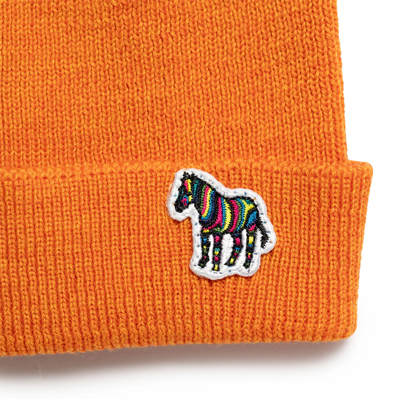 Paul Smith Beanie Zebra Orange - Image 3