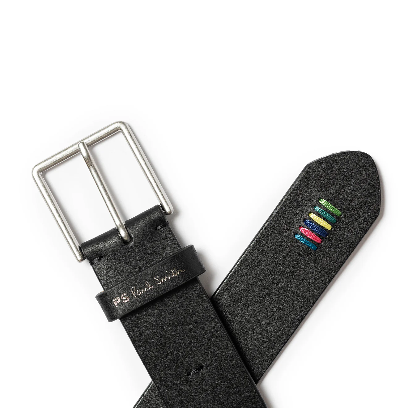 Paul Smith Belt PS Stitch Black - Image 2