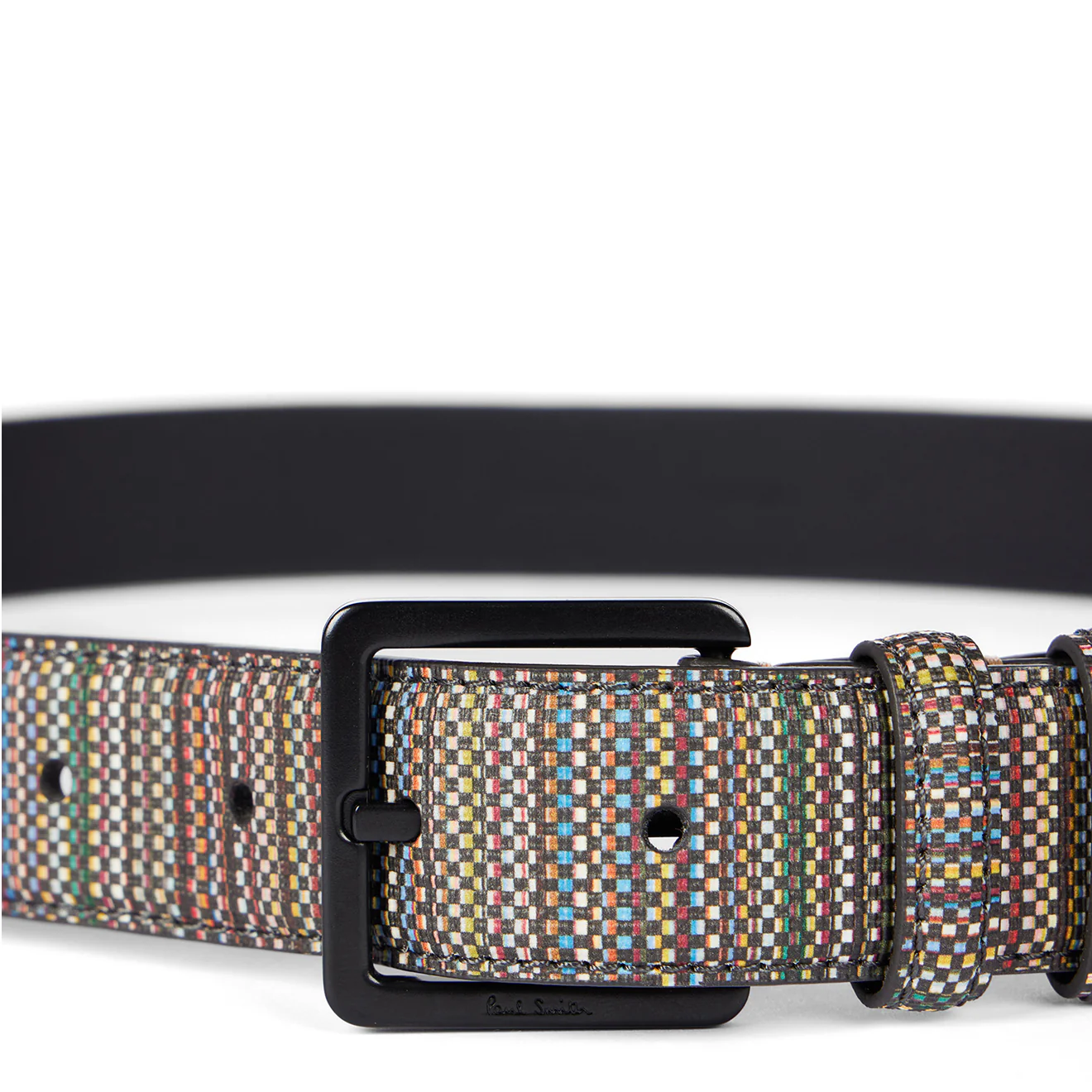 Paul Smith Coated Canvas Belt Signature Stripe - Image 2