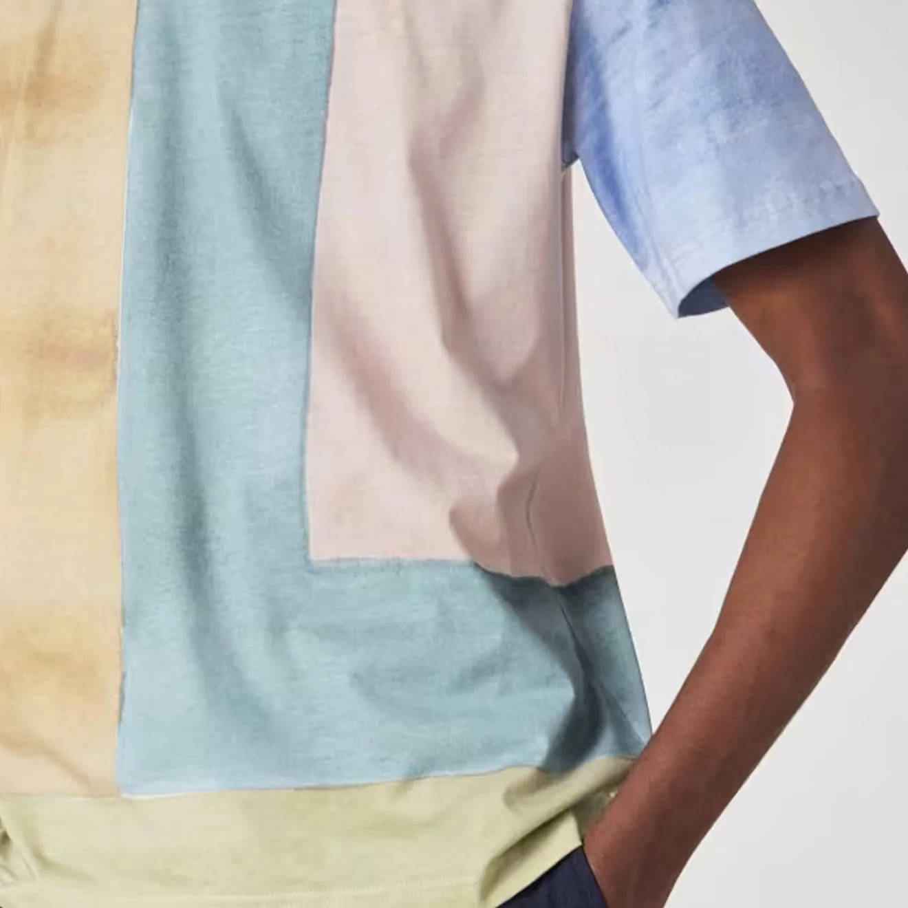 Paul Smith Colour Block T-Shirt Multicolour - Image 4