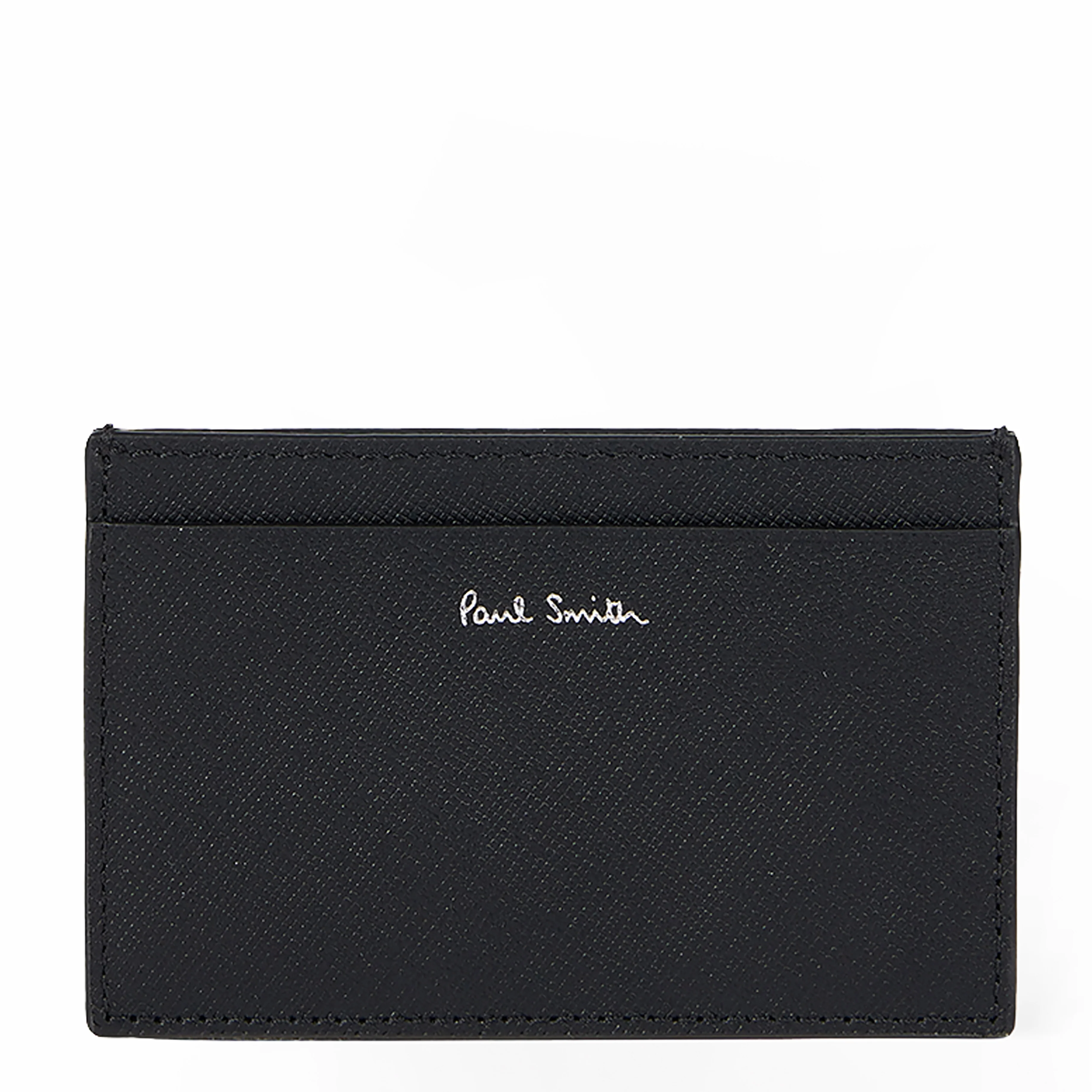 Paul Smith Commuter Mini Print Card Holder Black - Image 2