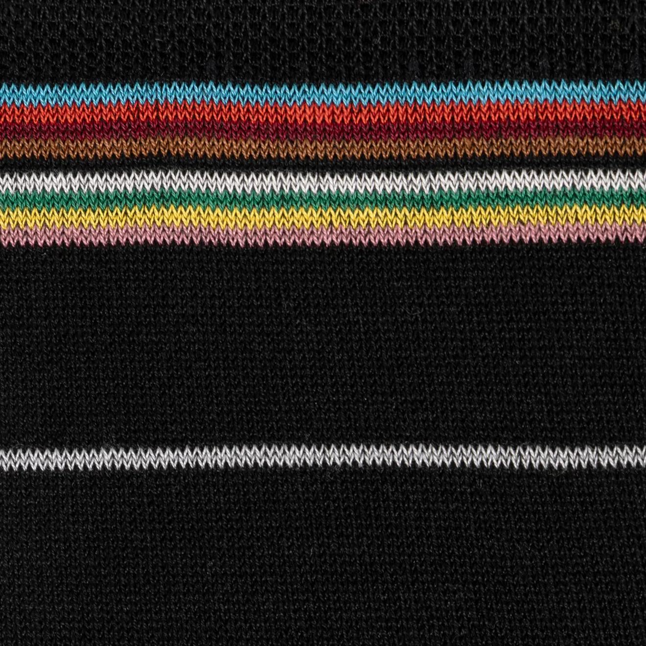 Paul Smith Cotton-Blend Pinstripe Socks Black - Image 3