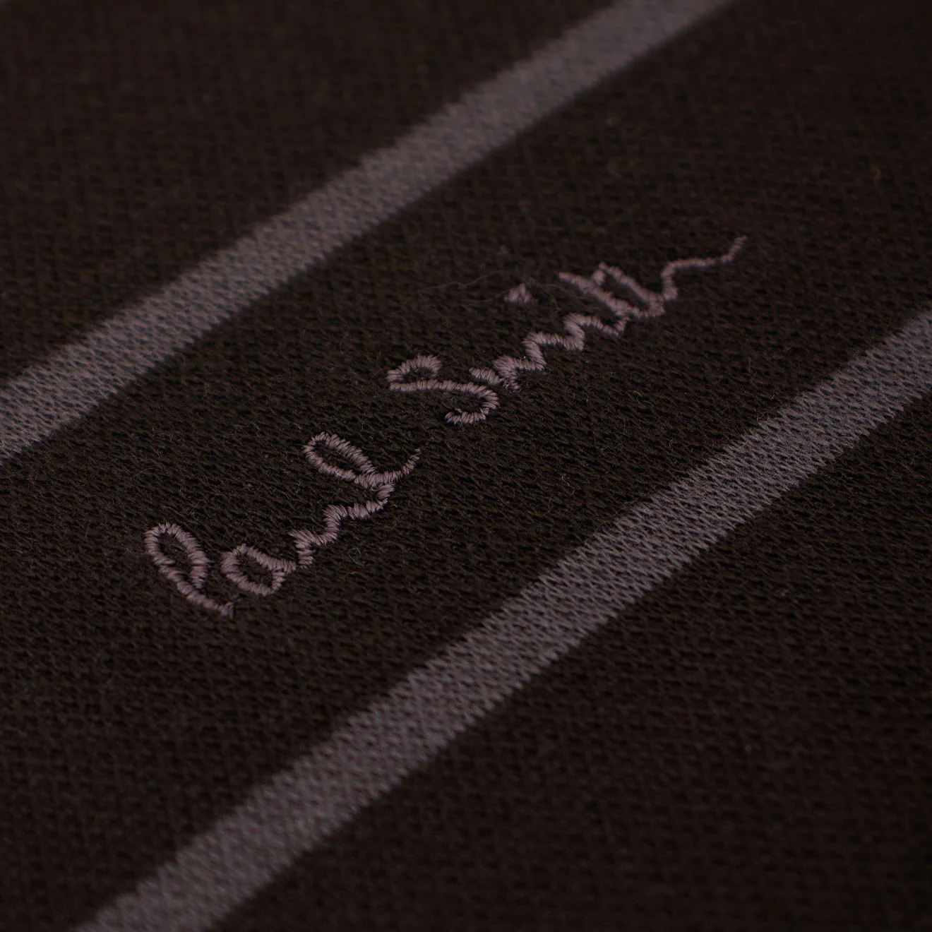 Paul Smith Cotton-Modal Stripe Lounge T-Shirt Black - Image 3