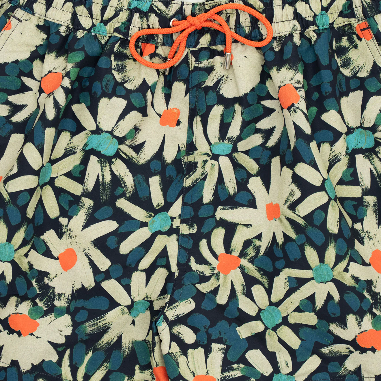 Paul Smith Daisy Print Swim Shorts Navy - Image 2