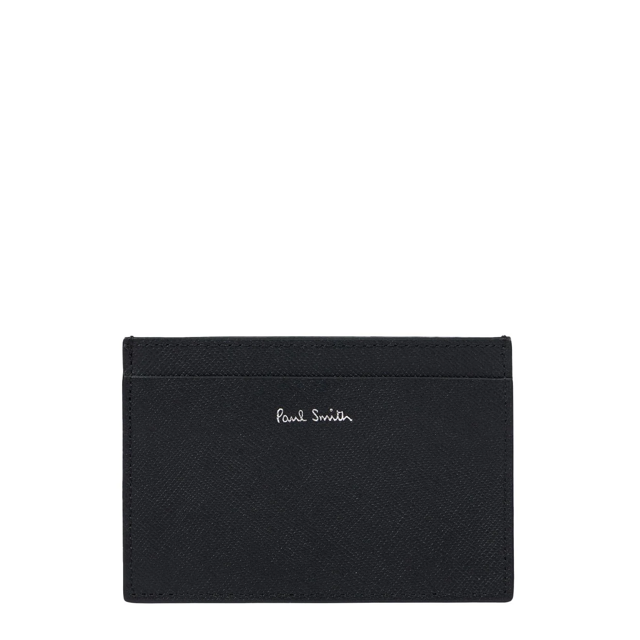 Paul Smith Desert Mini Leather Card Holder Black - Image 3
