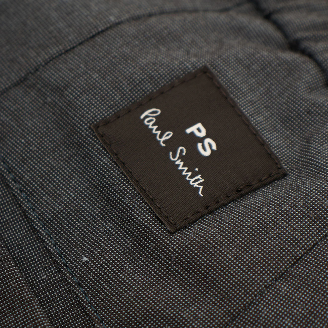 Paul Smith Drawstring Trousers Petrol Blue - Image 2