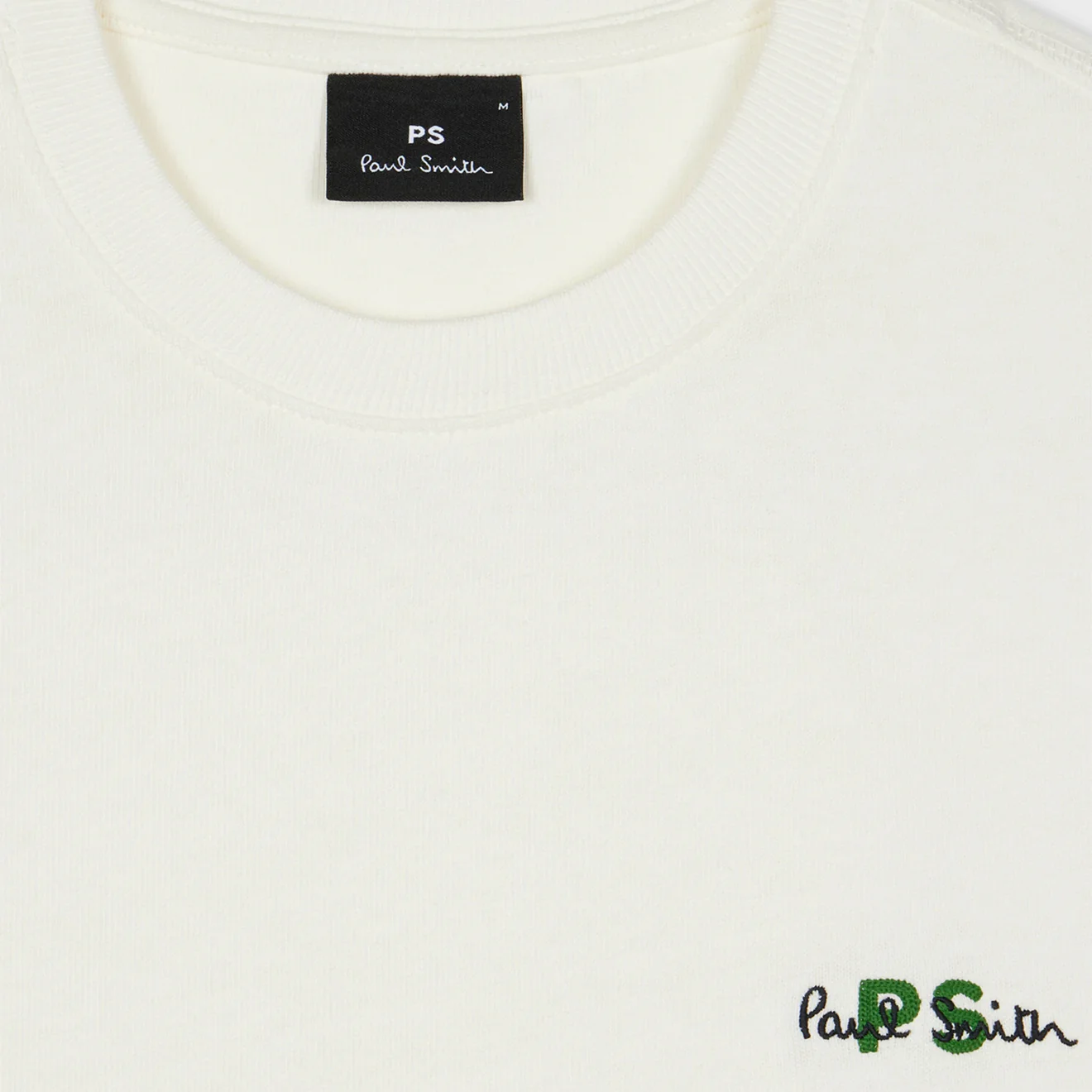Paul Smith Embroidered PS Logo T-Shirt White - Image 2