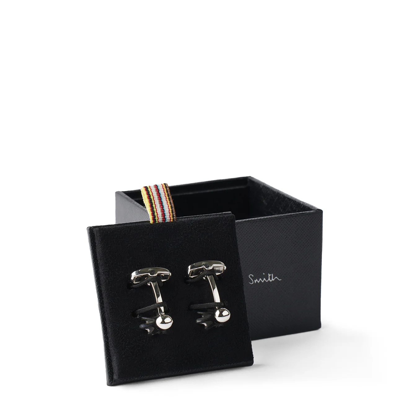 Paul Smith Ghost Cufflink Silver - Image 3