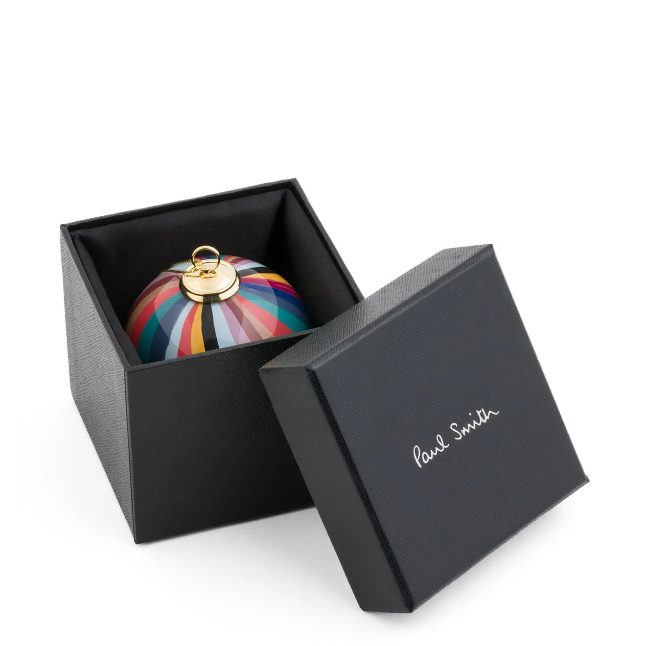 Paul Smith Hand-Painted Swirl Glass Bauble Multicolour - Image 2