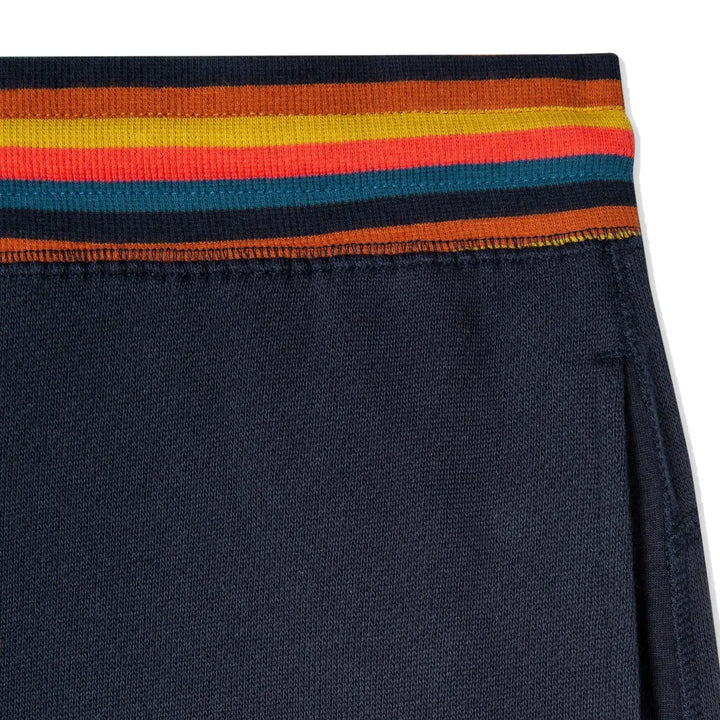 Paul Smith Jersey Cotton Lounge Shorts Inky Blue - Image 2