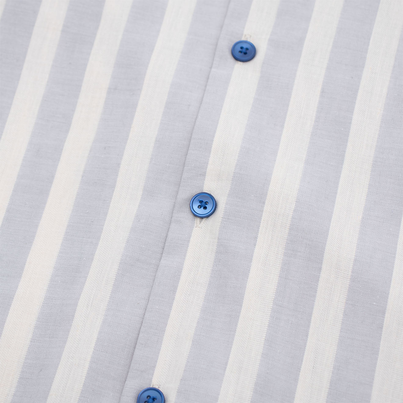 Paul Smith L/S Regular Fit Shirt Light Blue and White Stripes - Image 3