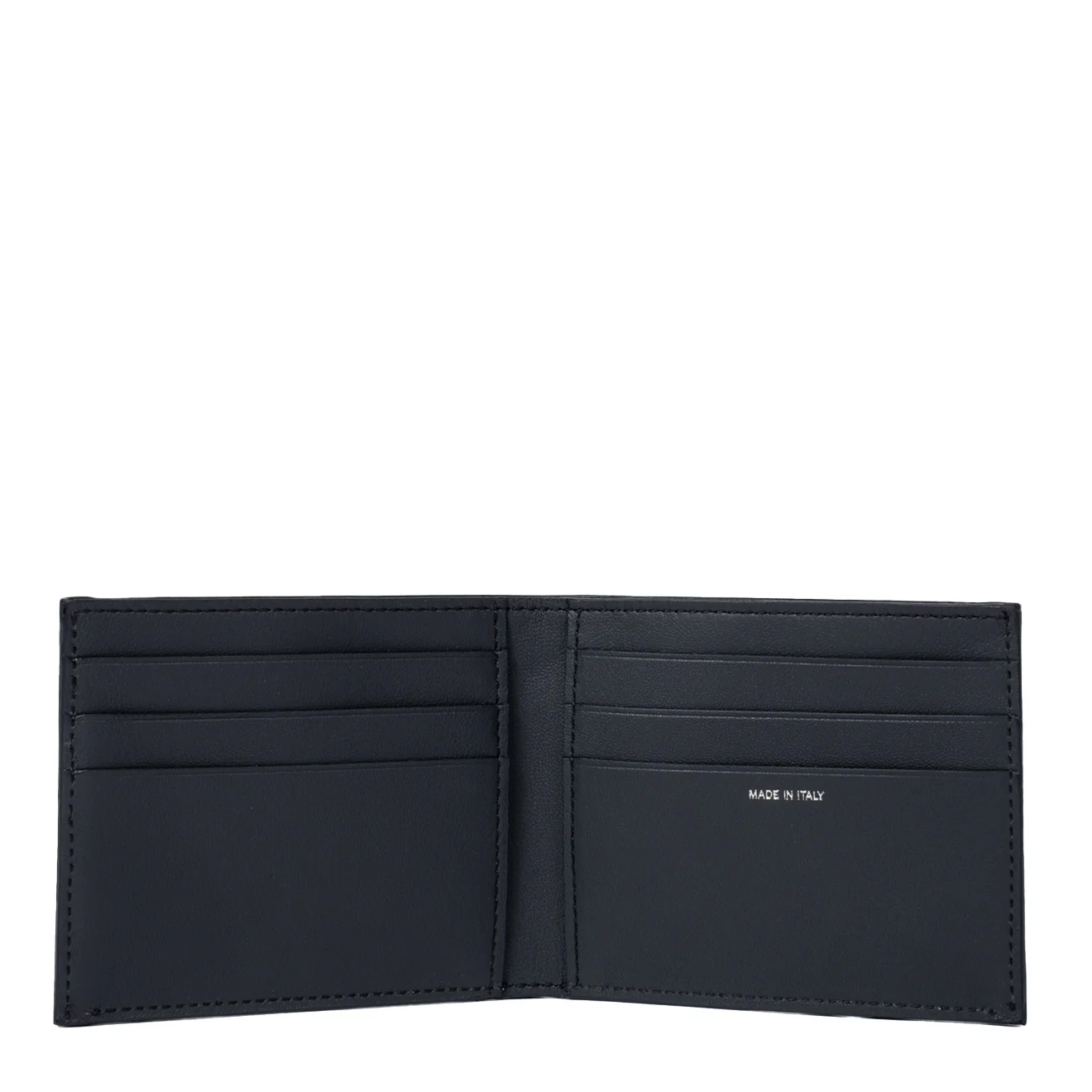 Paul Smith Leather Billfold Wallet Signature Stripe Navy - Image 2