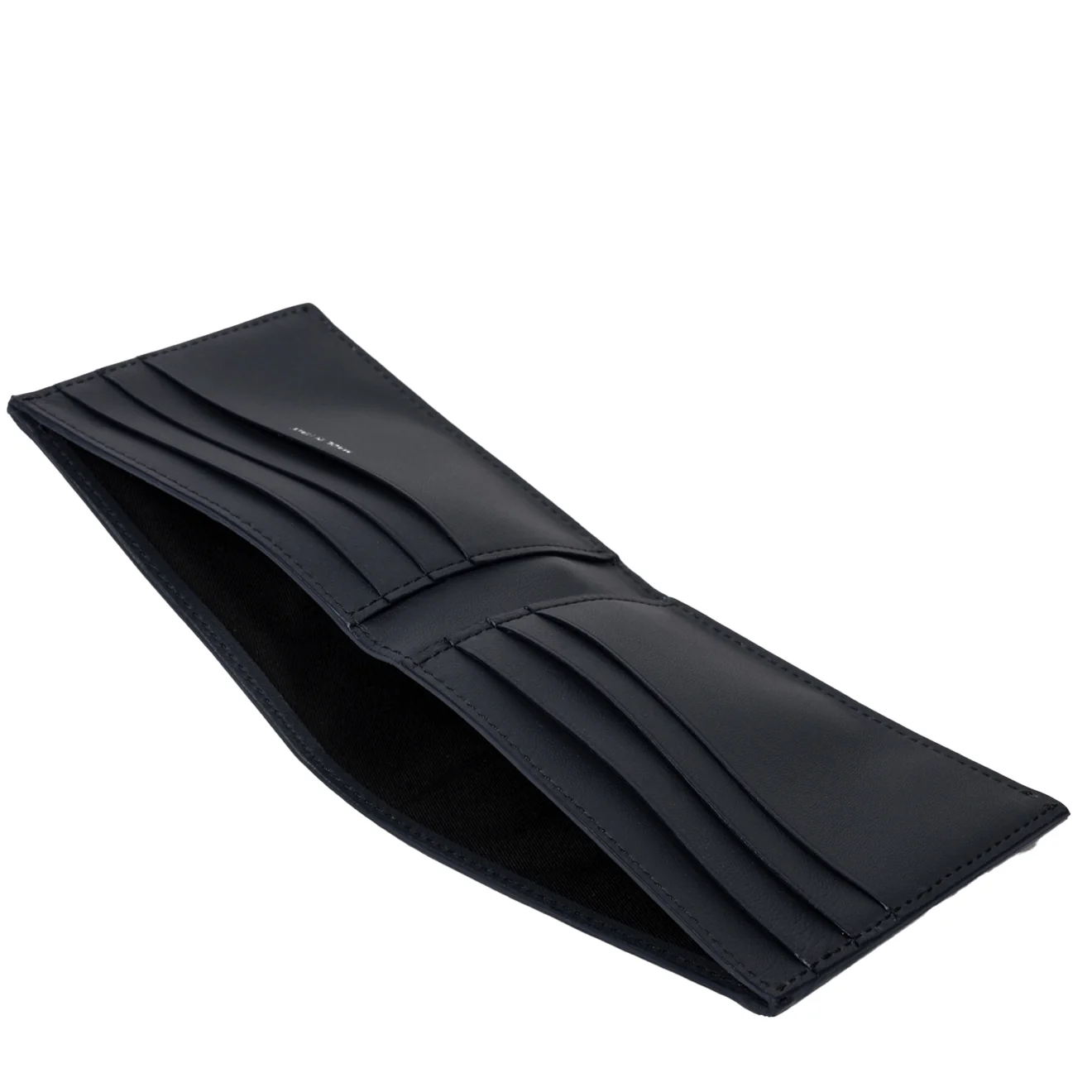 Paul Smith Leather Billfold Wallet Signature Stripe Navy - Image 3