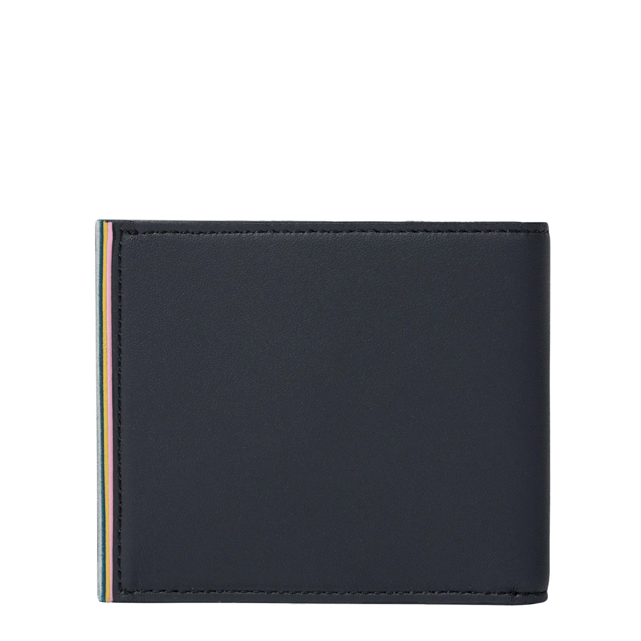 Paul Smith Leather Billfold Wallet Signature Stripe Navy - Image 6