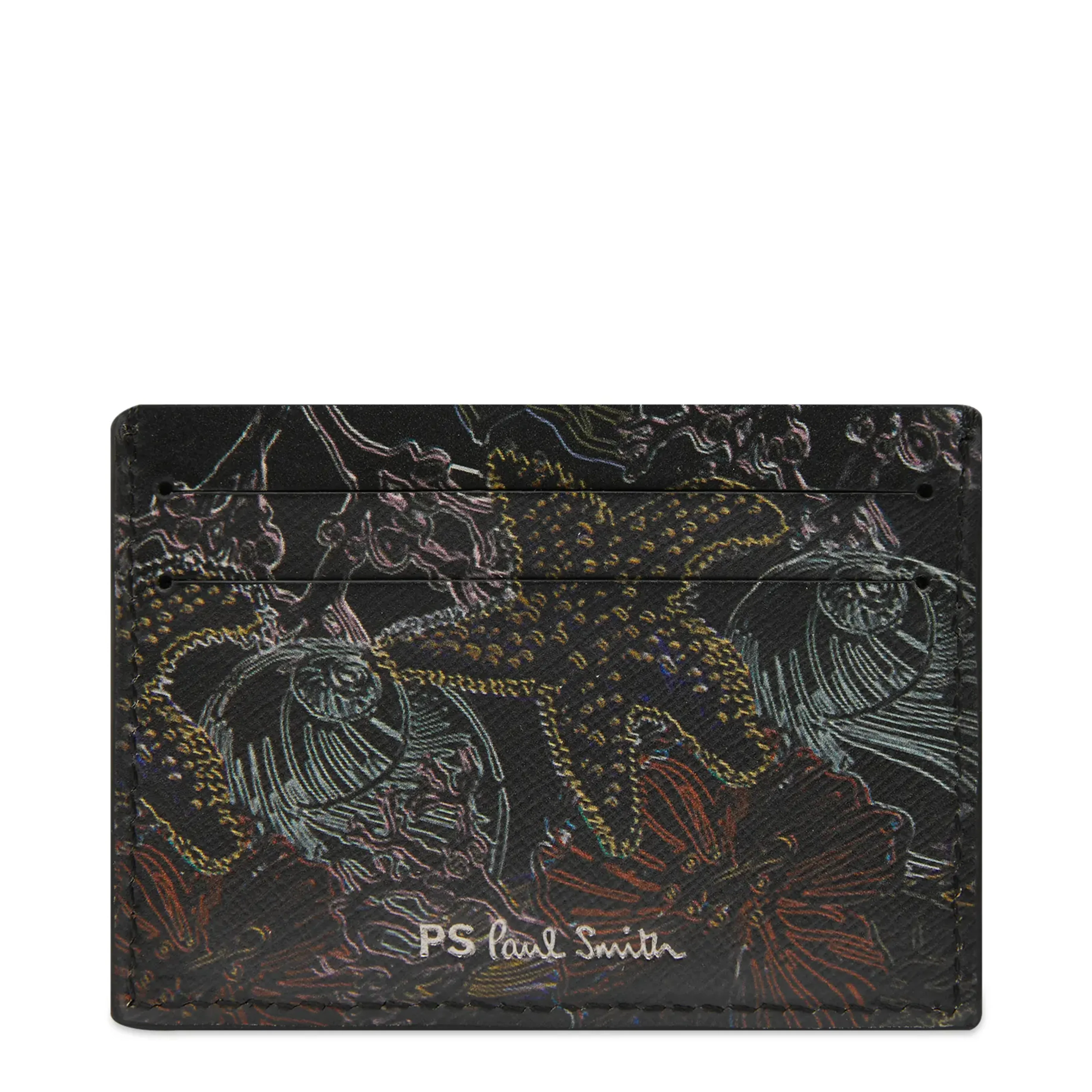 Paul Smith Leather Credit Card Wallet Black - Image 2
