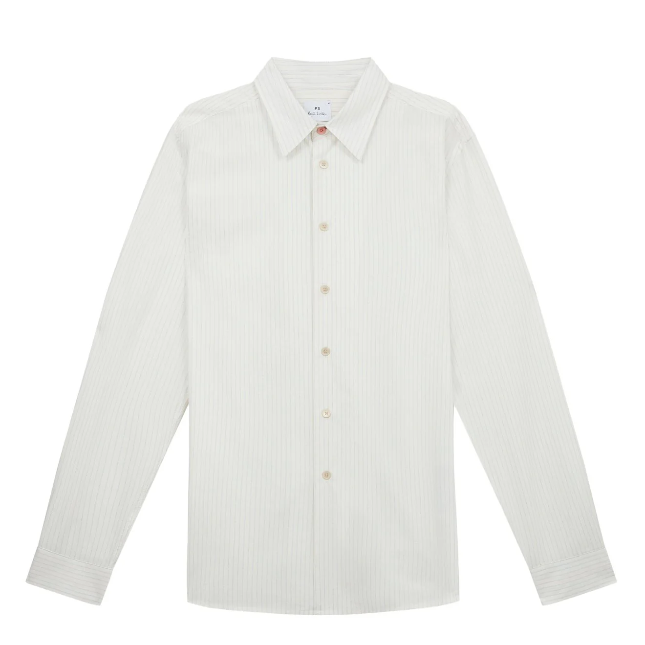 Paul Smith Mens LS Regular Fit Shirt White