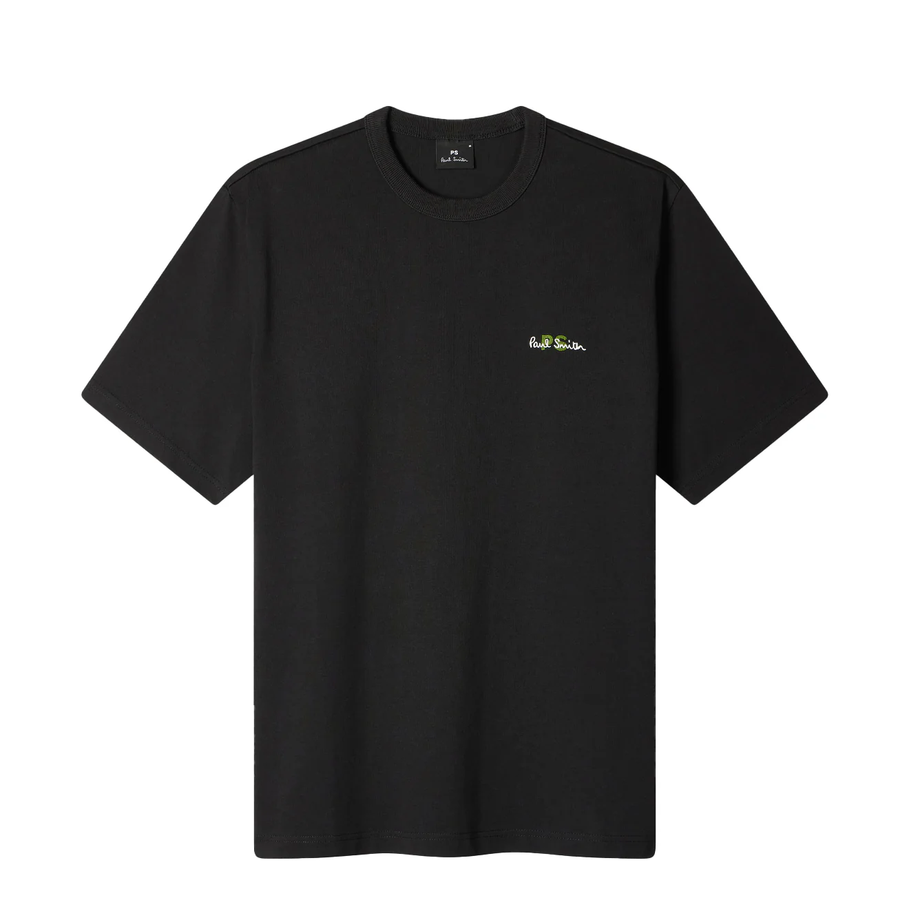 Paul Smith Mens Oversized Fit SS T Shirt PS Emb Black