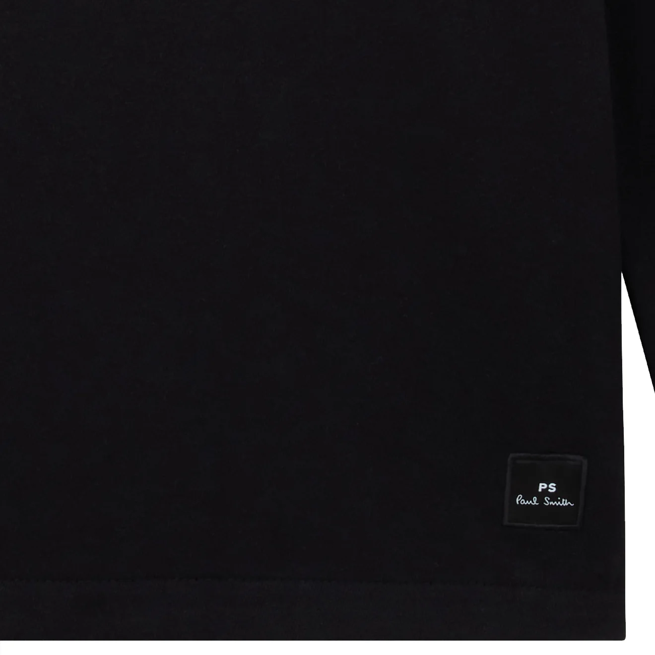 Paul Smith Mens Oversized Fit SS T Shirt PS Emb Black - Image 4