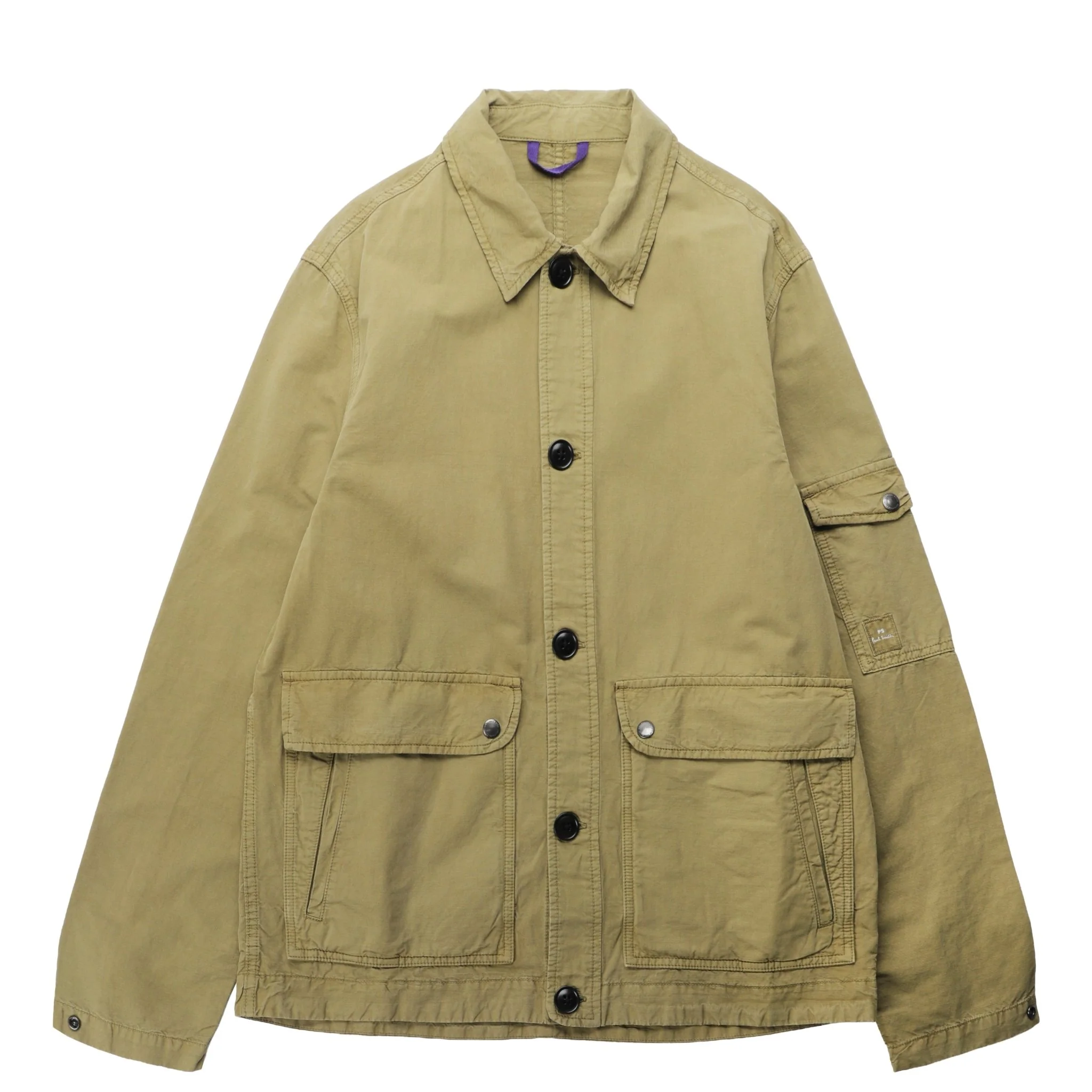 Paul Smith Mens Shirt Jacket Green