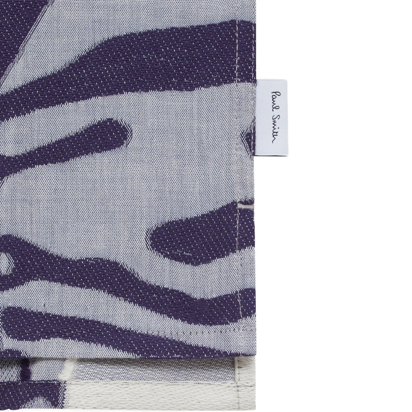 Paul Smith Mens SS Casual Fit Shirt Floral Jacquard / Pale Blue - Image 3