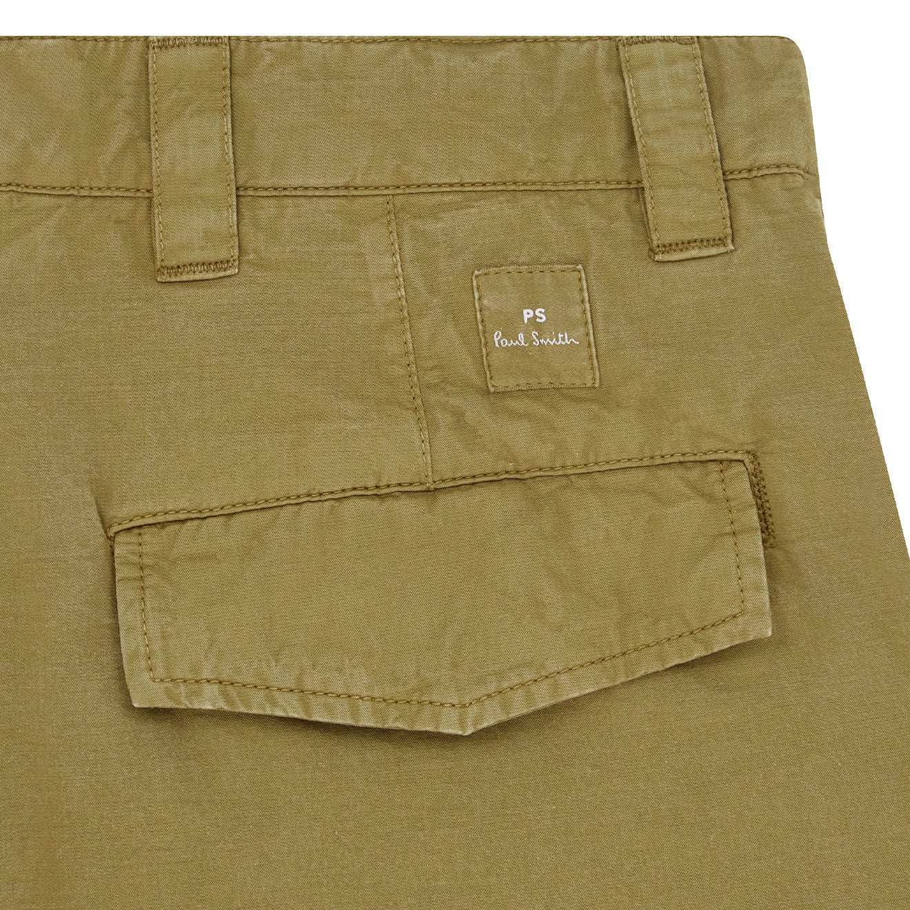 Paul Smith Mens Workwear Chino Green - Image 3