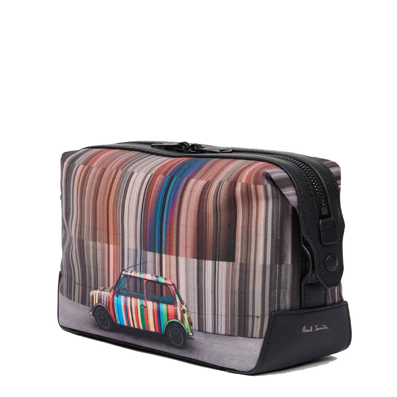 Paul Smith Mini Stripe Wash Bag Print - Image 3