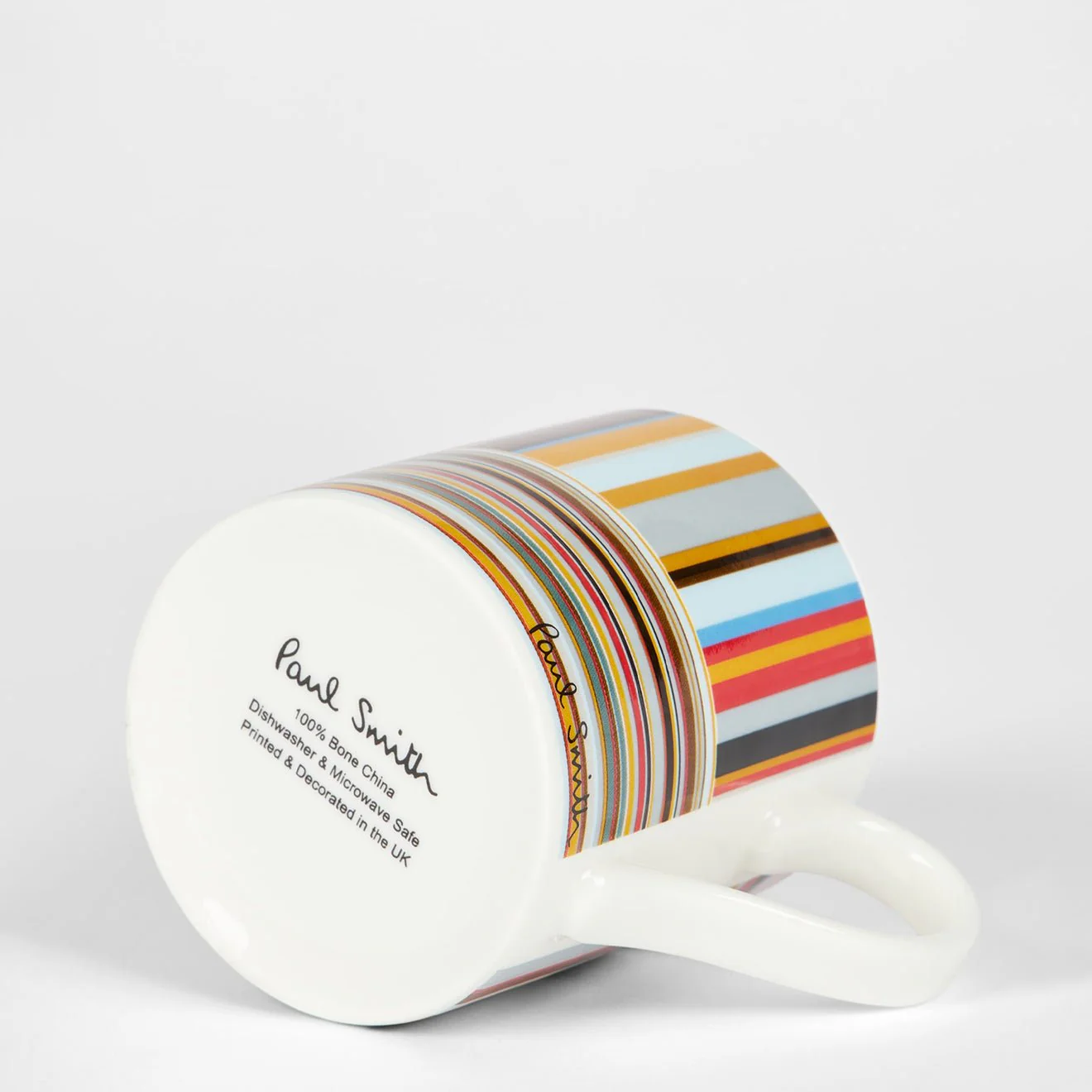 Paul Smith Mixed Signature Stripe Bone China Mug Multicolour - Image 2