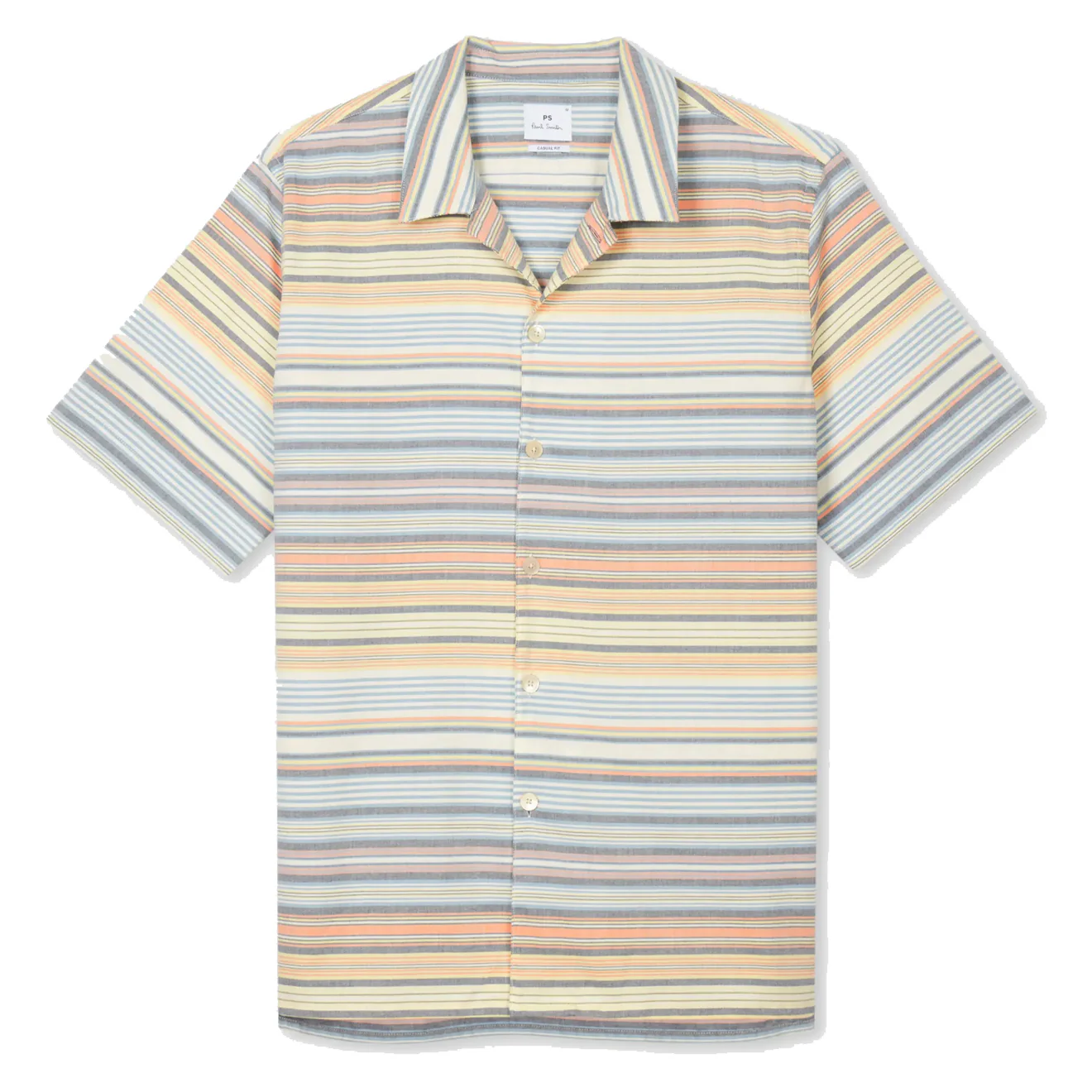 Paul Smith Multicolour Stripe Cotton Shirt