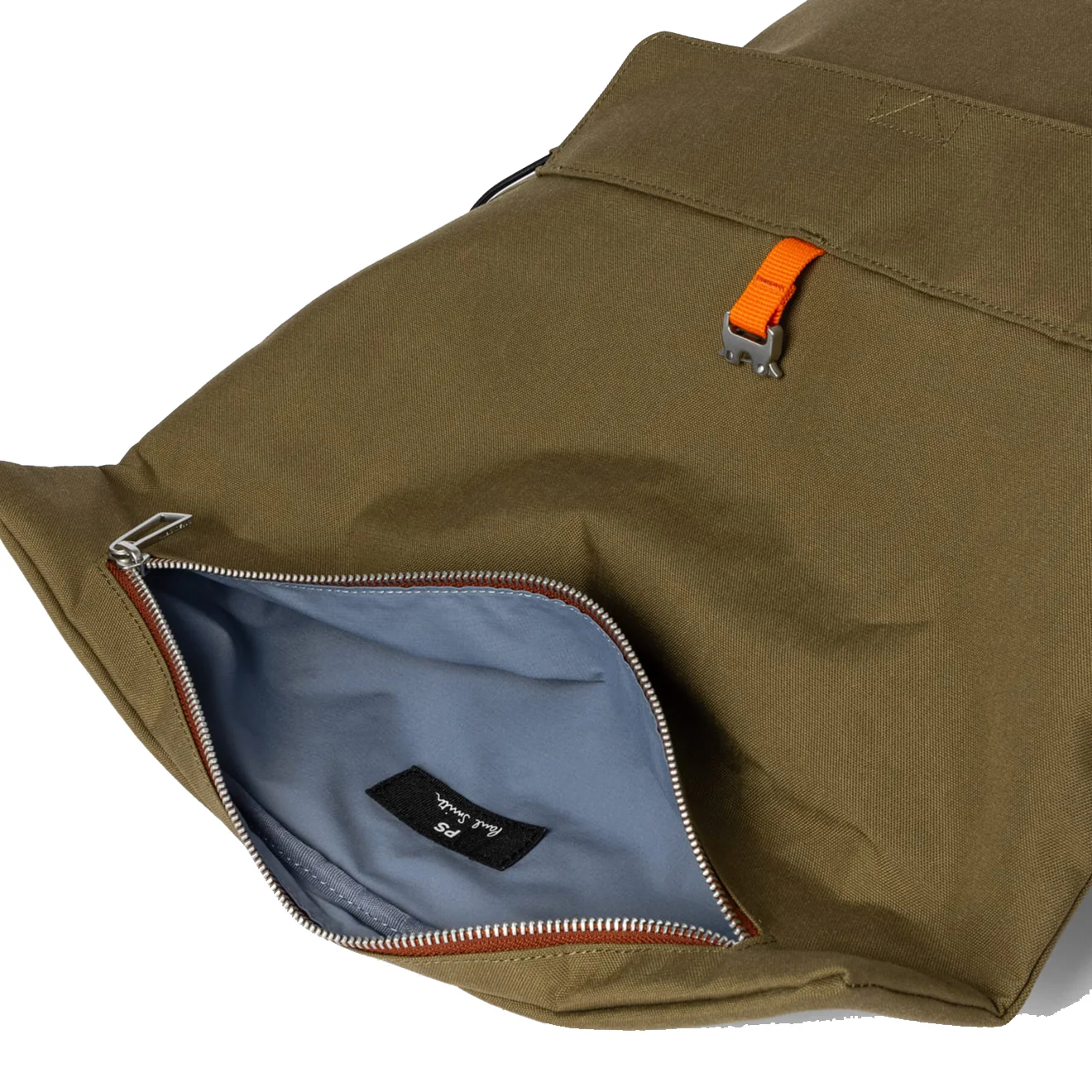Paul Smith Nylon Utility Backpack Khaki - Image 3