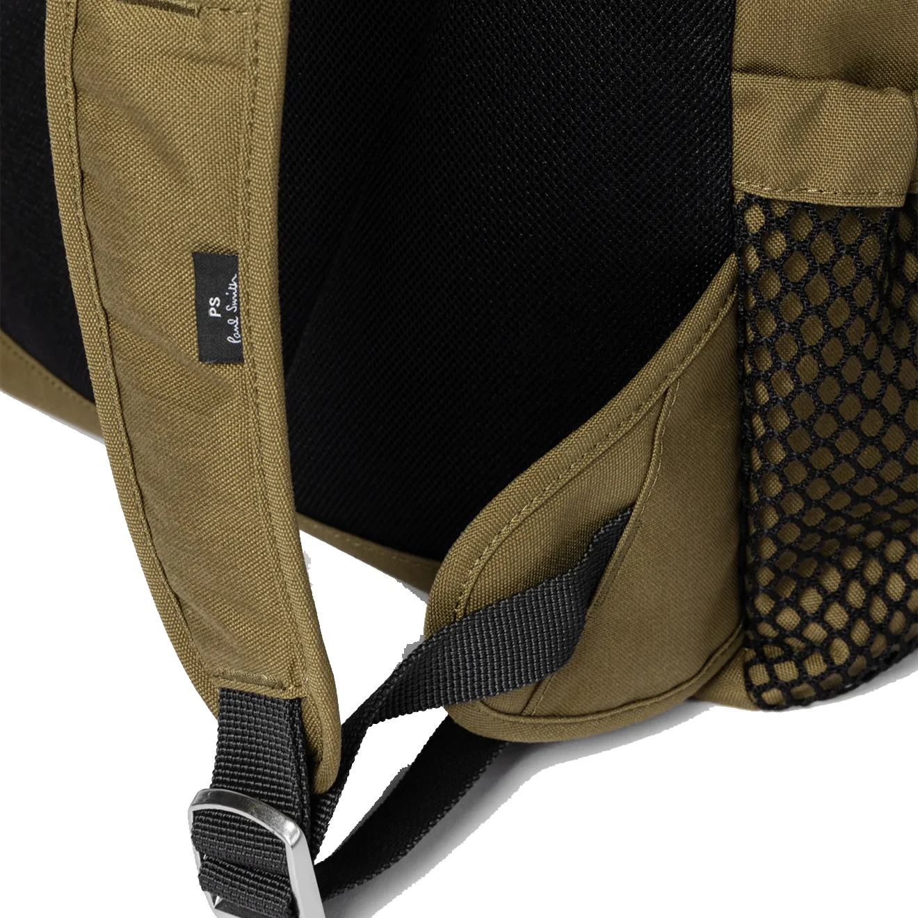 Paul Smith Nylon Utility Backpack Khaki - Image 4