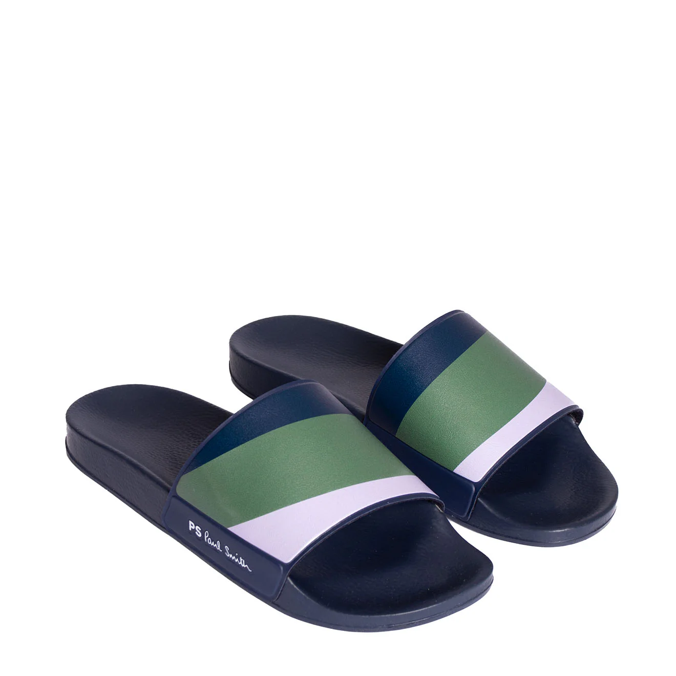 Paul Smith Nyro Sliders Lilac And Khaki - Image 4
