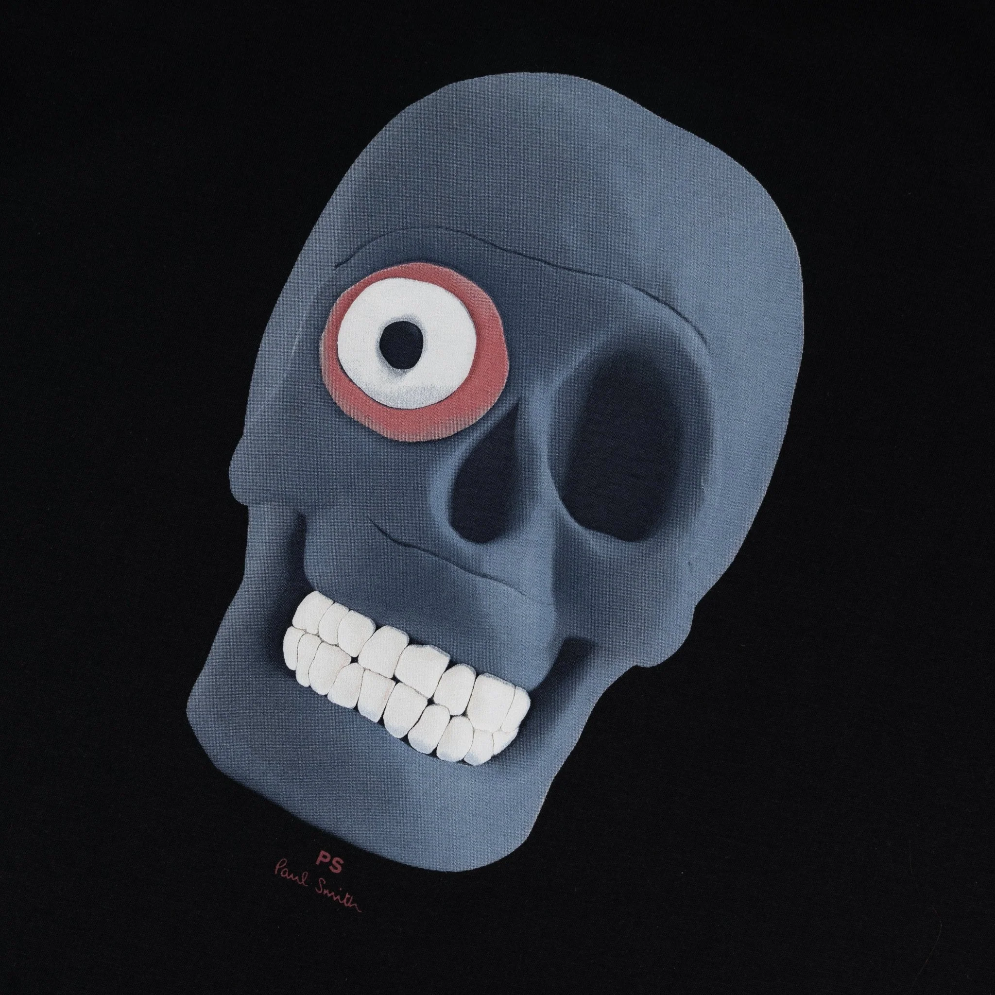 Paul Smith One Eye Skull T-Shirt Black - Image 3