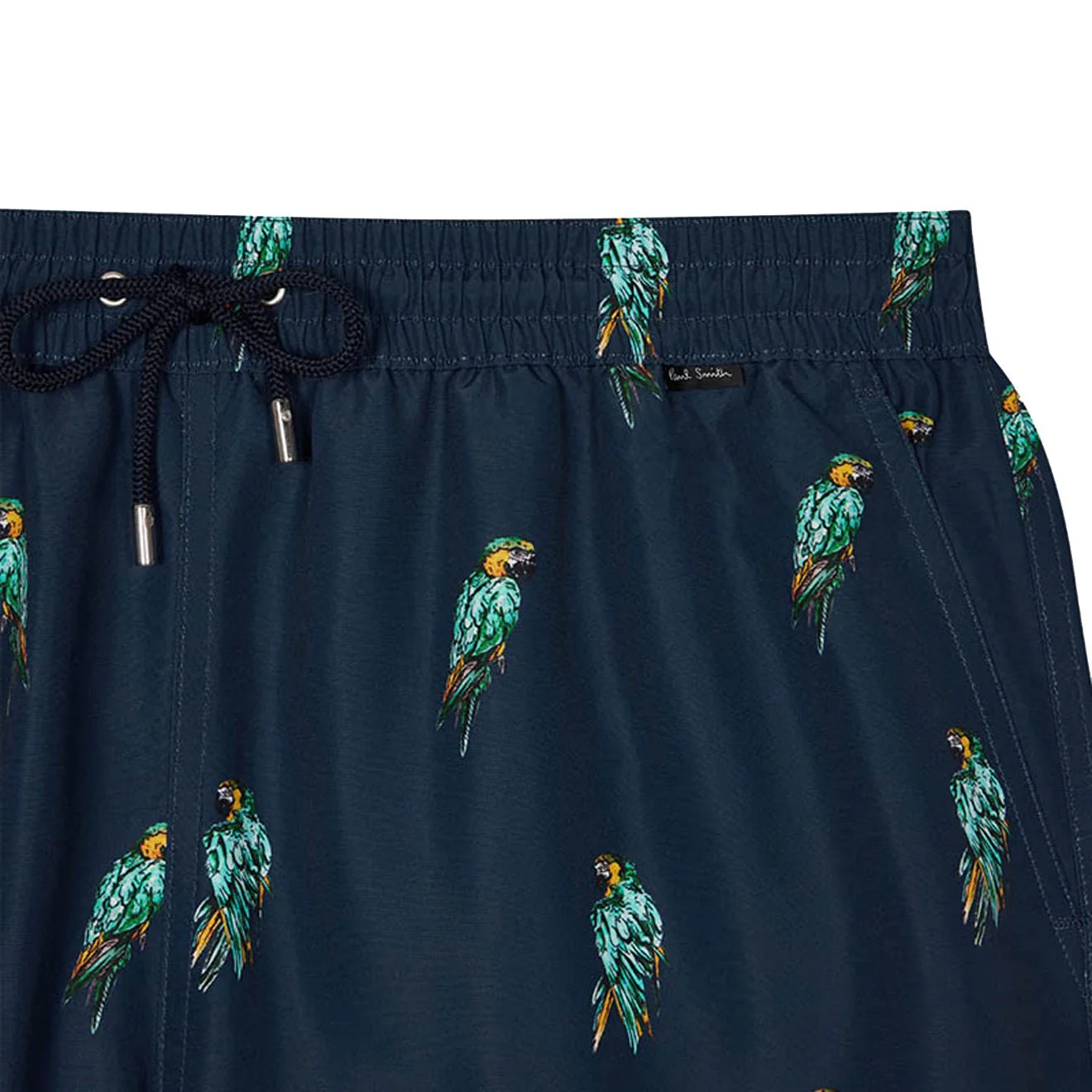 Paul Smith Parrots Print Swim Shorts Navy - Image 2