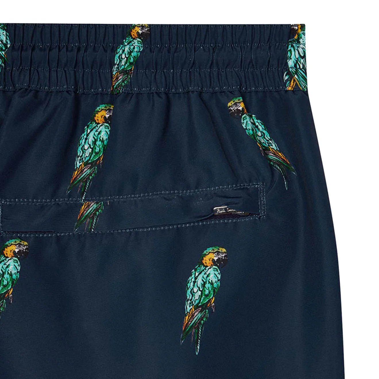 Paul Smith Parrots Print Swim Shorts Navy - Image 3