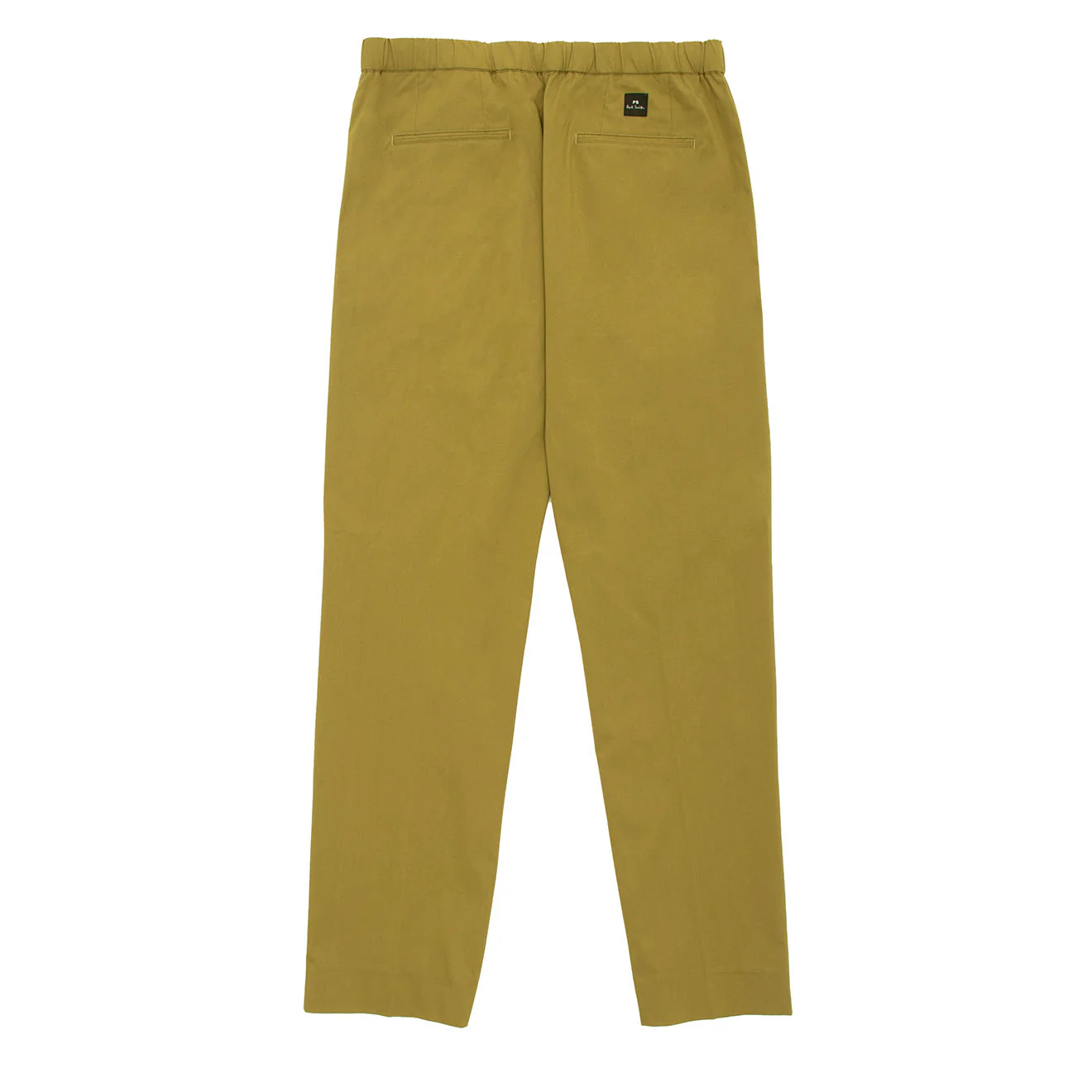 Paul Smith Pleated Elasticated Waist Trouser Military Green - Image 2